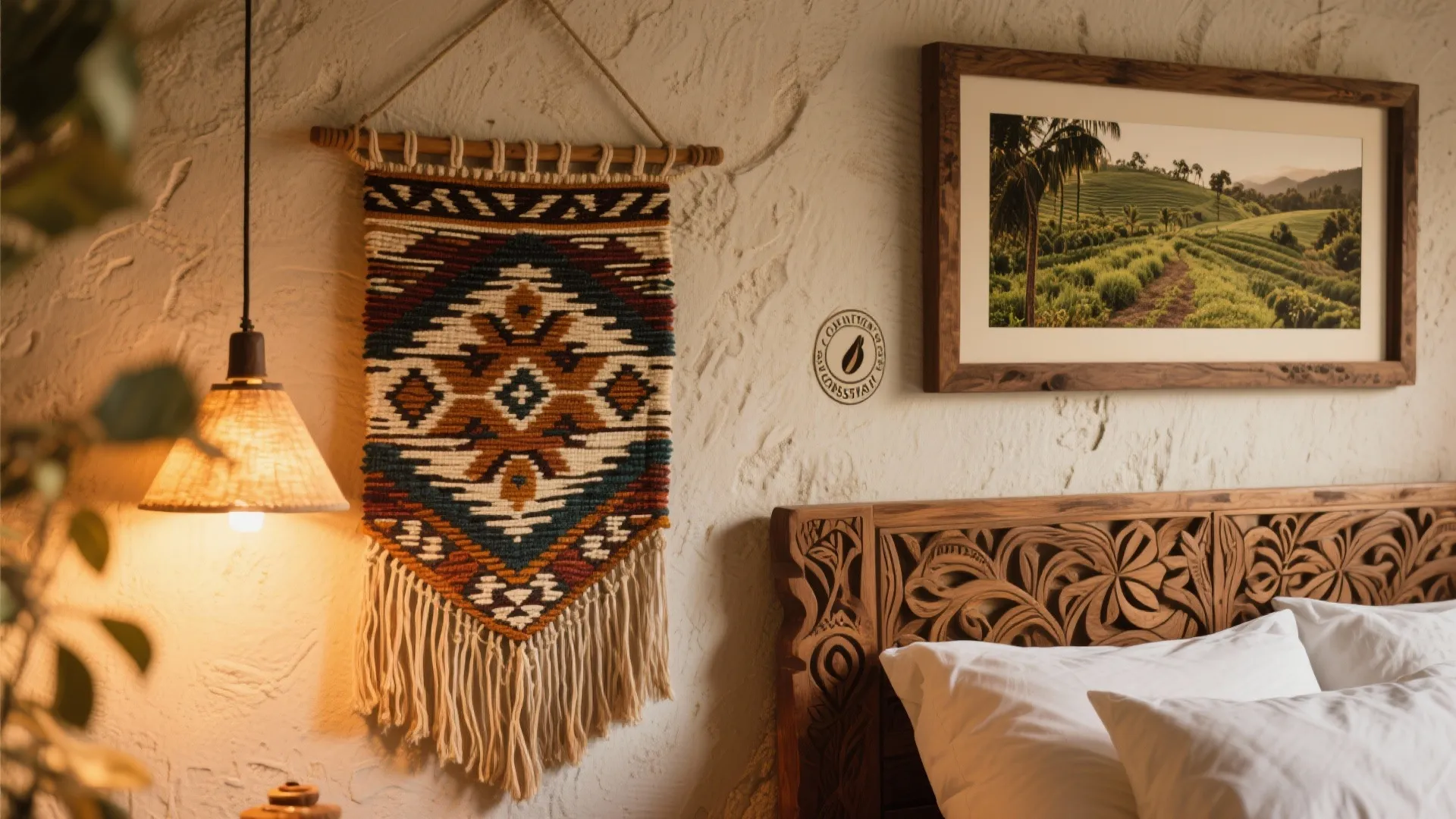 4. Statement Art from Local Crafts