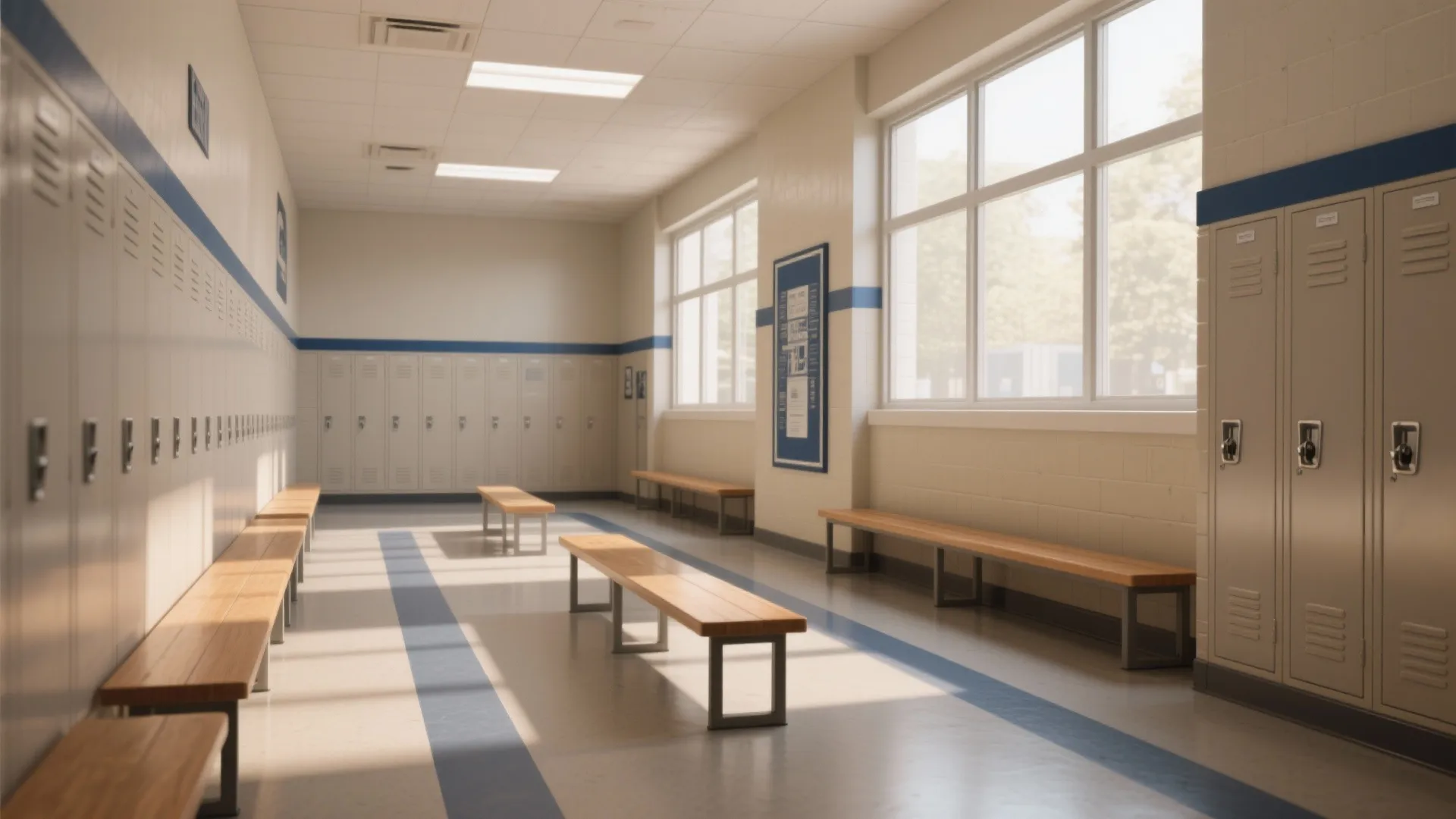 Neutral Paint for Basketball Locker Room Design: 5 Ideas: Practical, durable and team-friendly neutral paint approaches I use on tight locker room projects