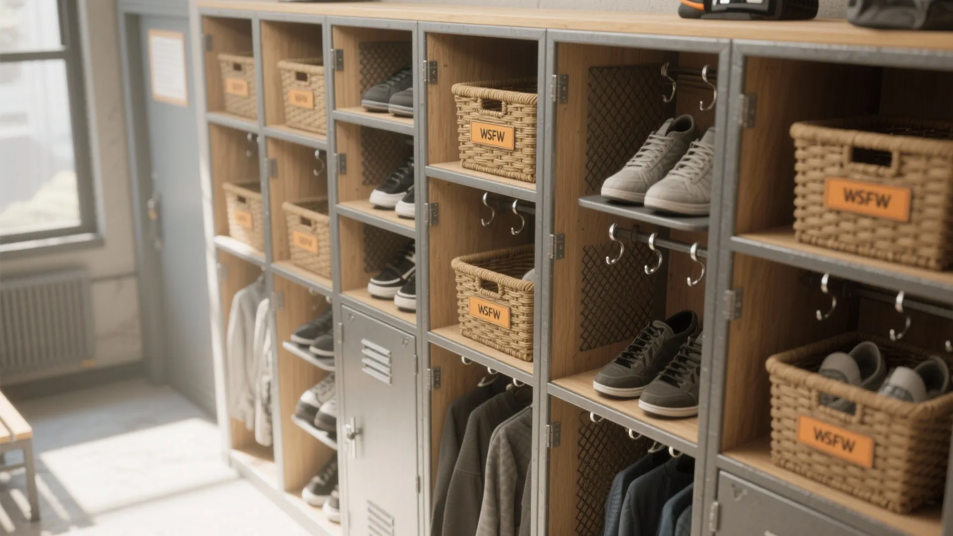 2. Multi-use Storage That Feels Like Locker Space