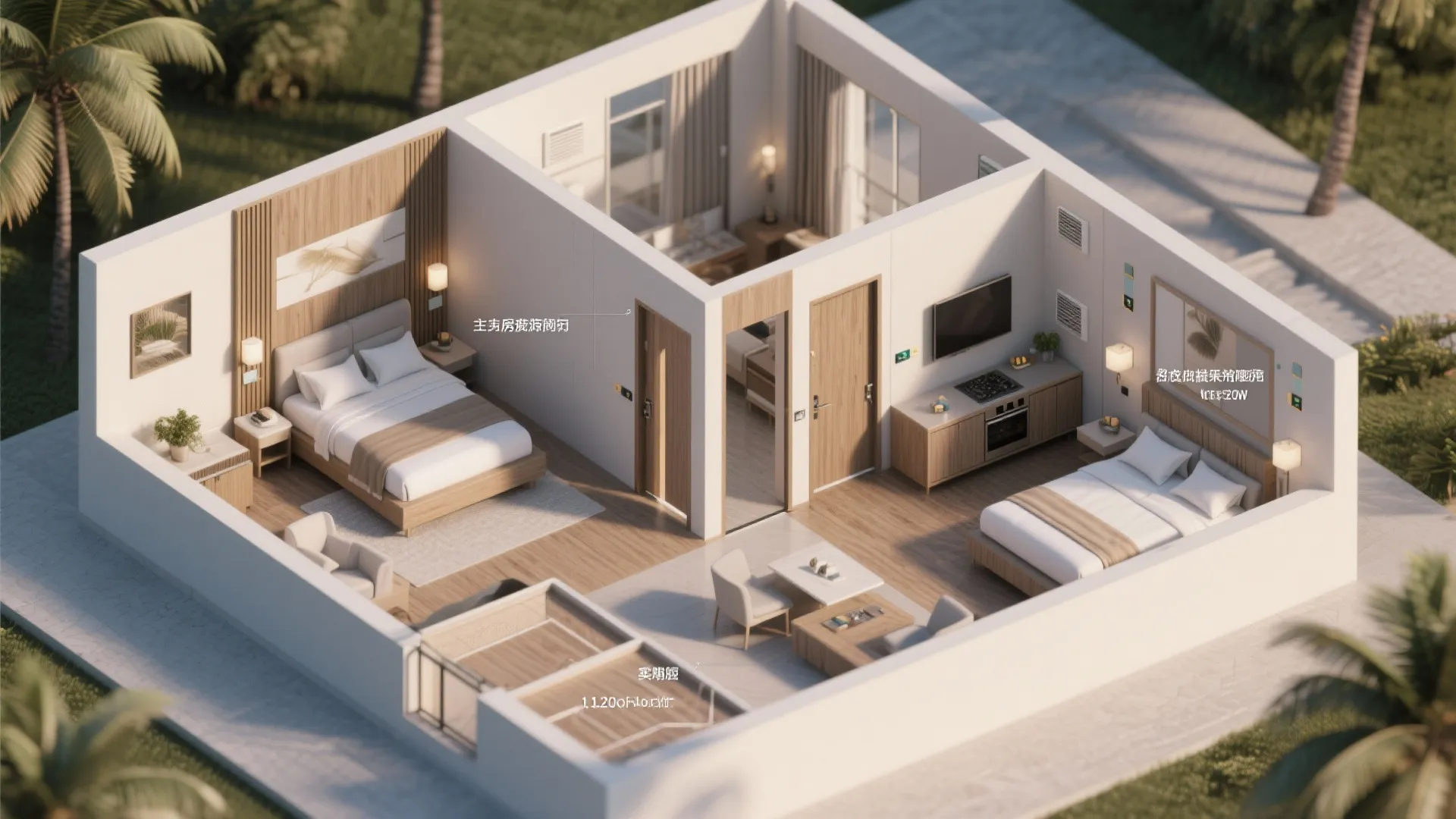 4. Hotel-style lock-off option