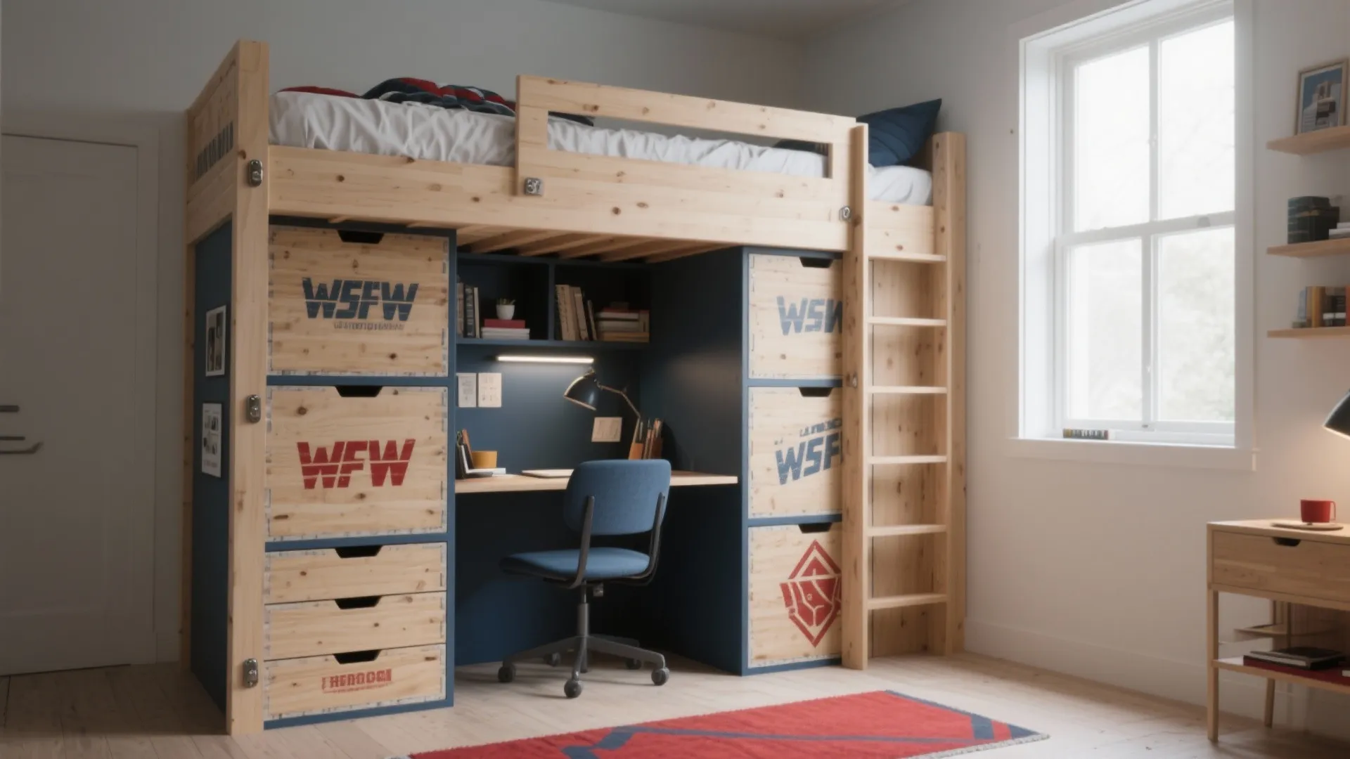 3. Multi-functional furniture with a wink