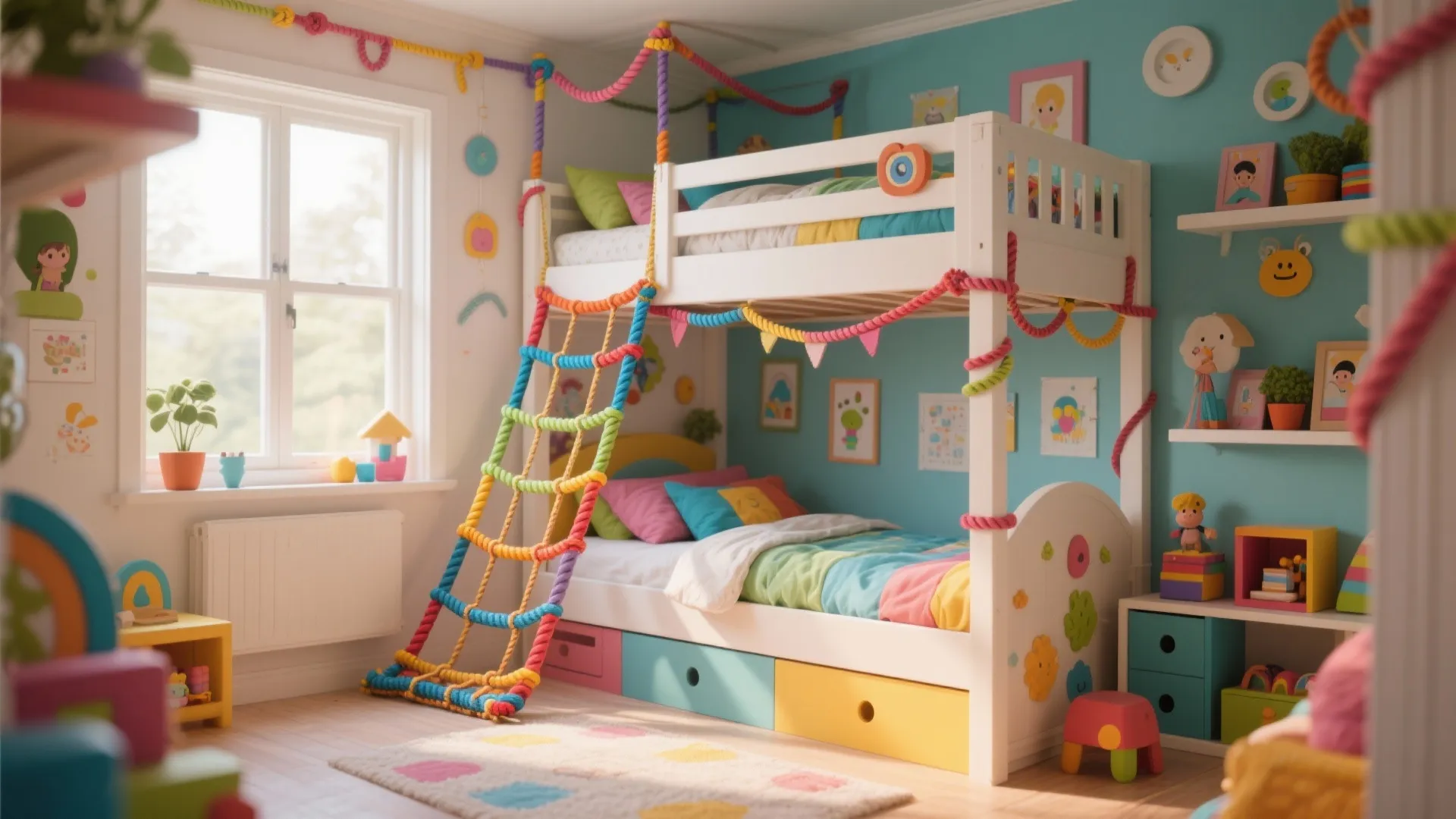 3. Loft Access with Style