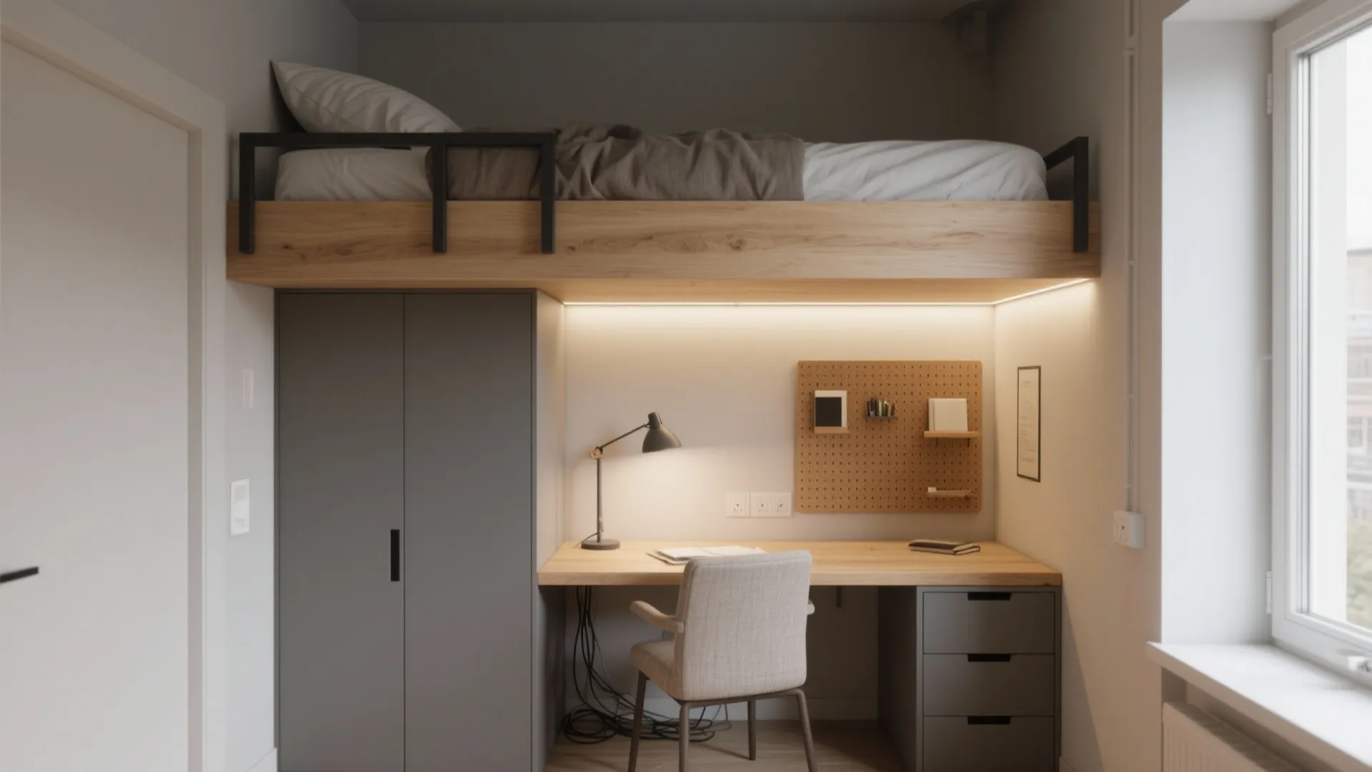 5 Loft Bed With Desk Ideas for Small Rooms