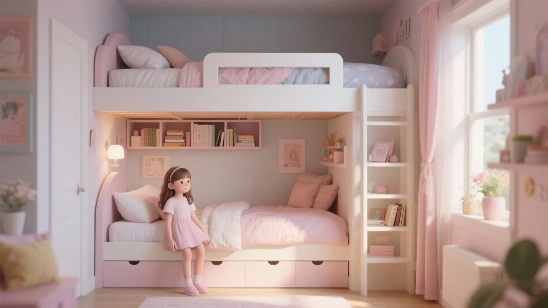Space-Saving Loft Bed