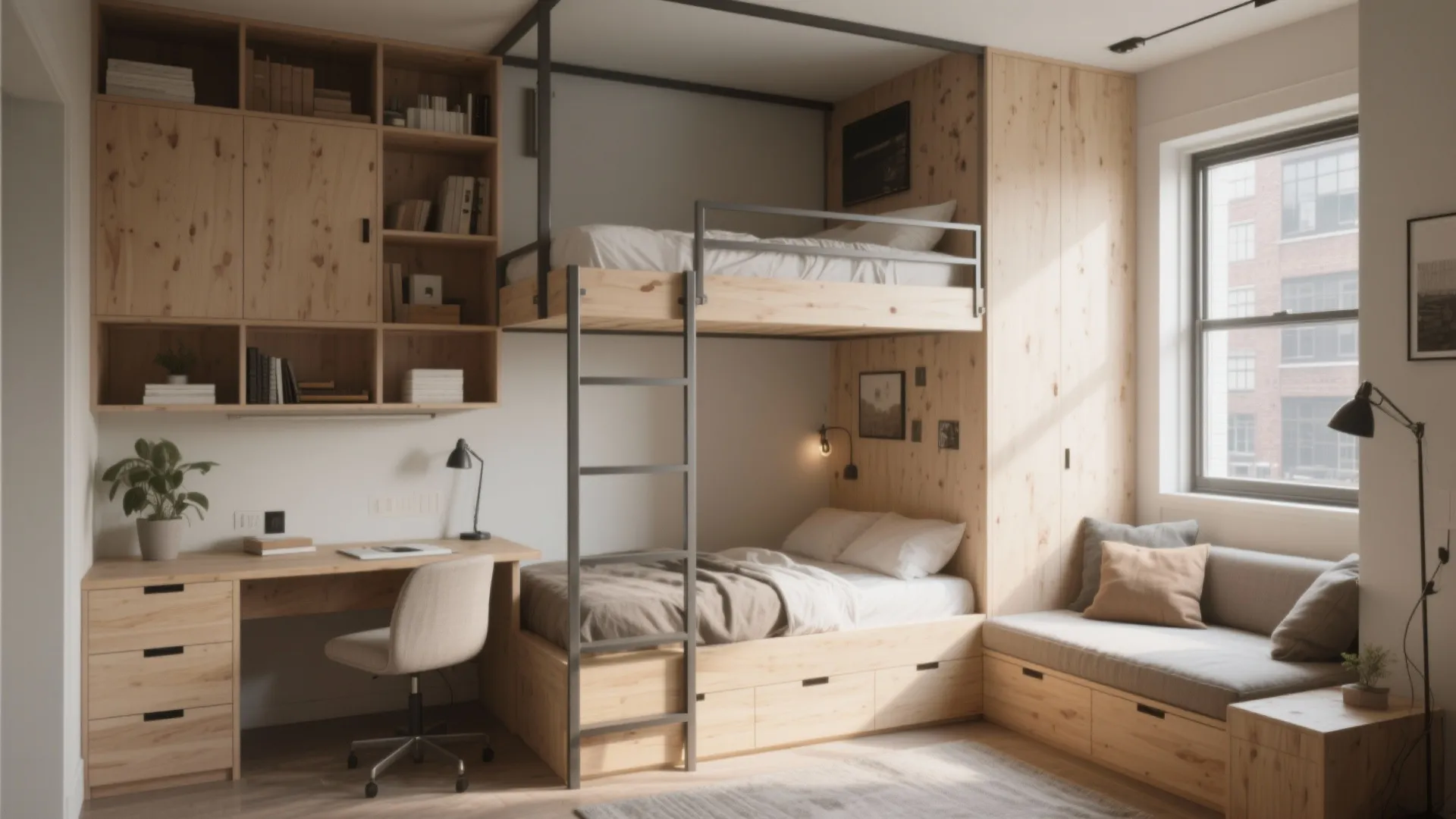Small Room Loft Bed Ideas: 5 Clever Designs: Space-saving loft bed solutions for tiny rooms with practical tips and real-life examples