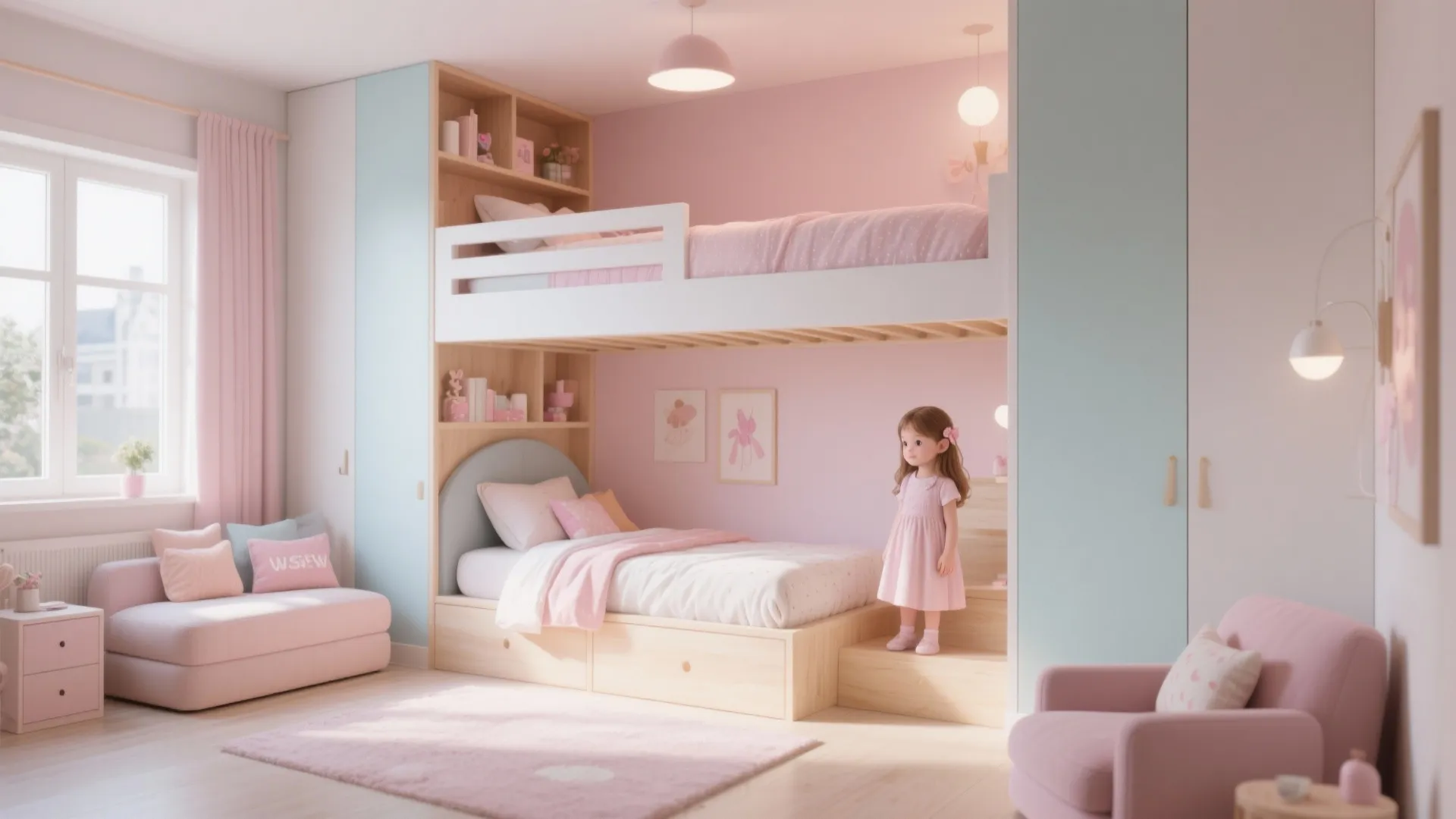 Space-Saving Loft Bed