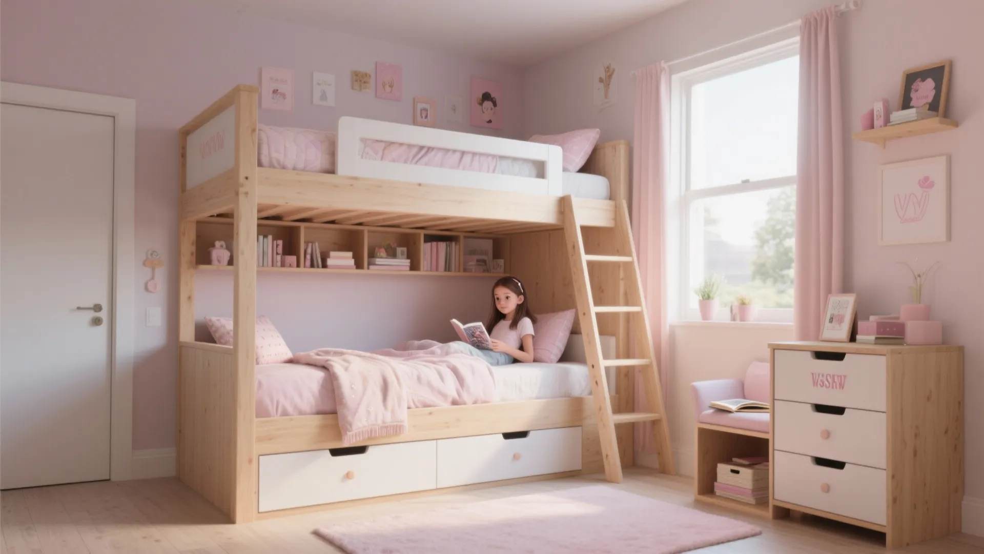 Multi-functional Bed with Under-storage