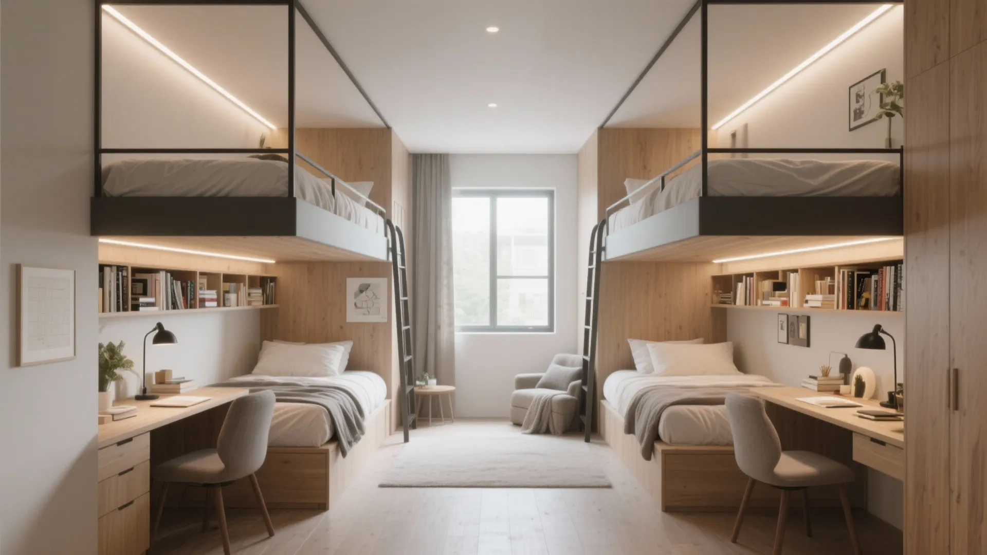 Loft Bed with Study Area