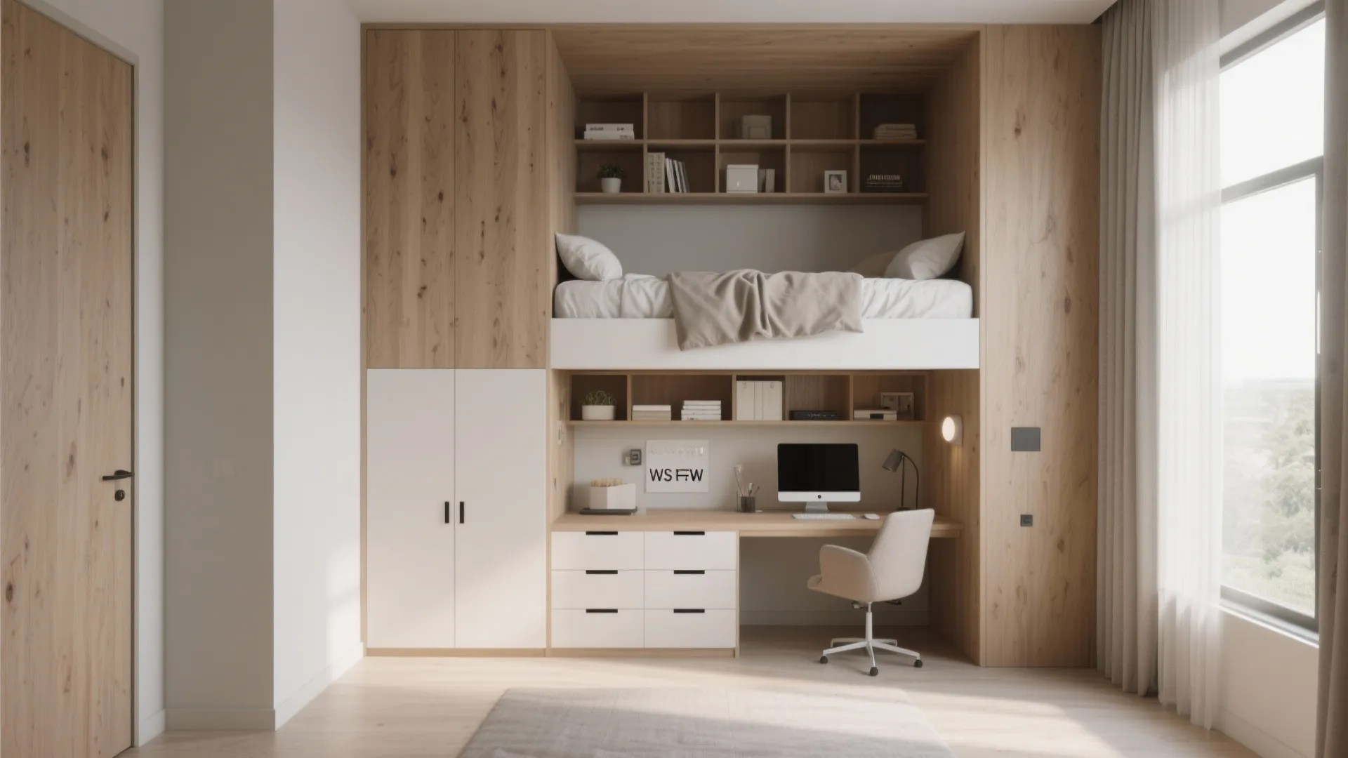 7. Multi-Functional Bed Frame