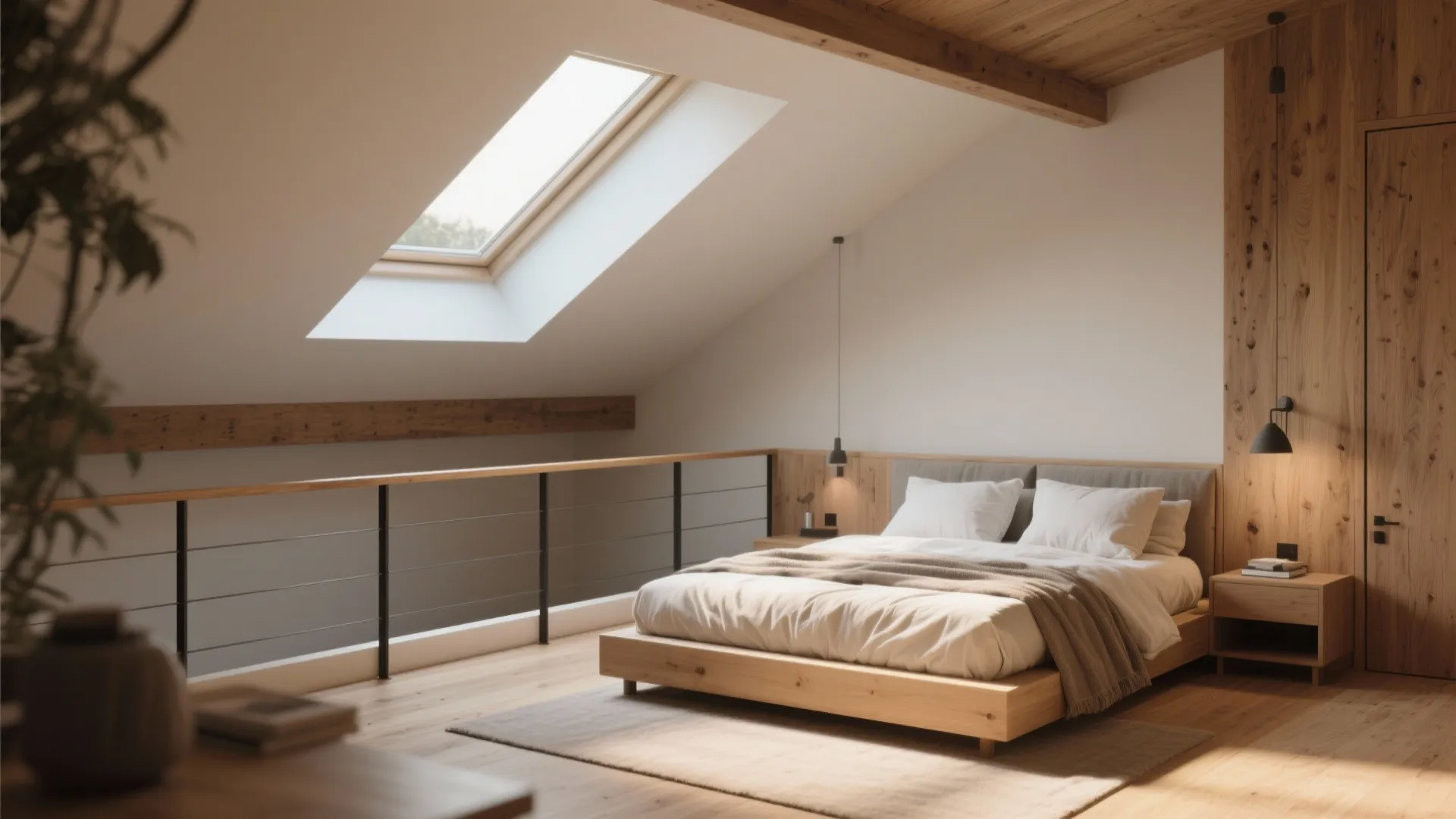 2. Lofted Sleeping Area