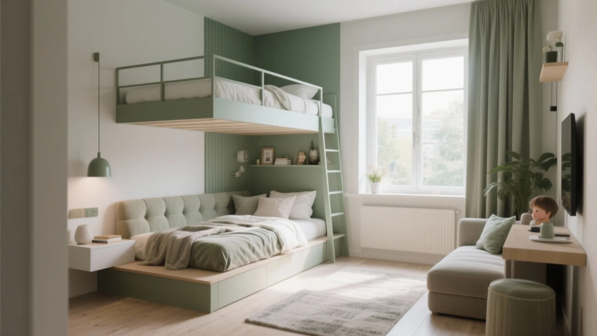 5. Loft + Daybed Combo