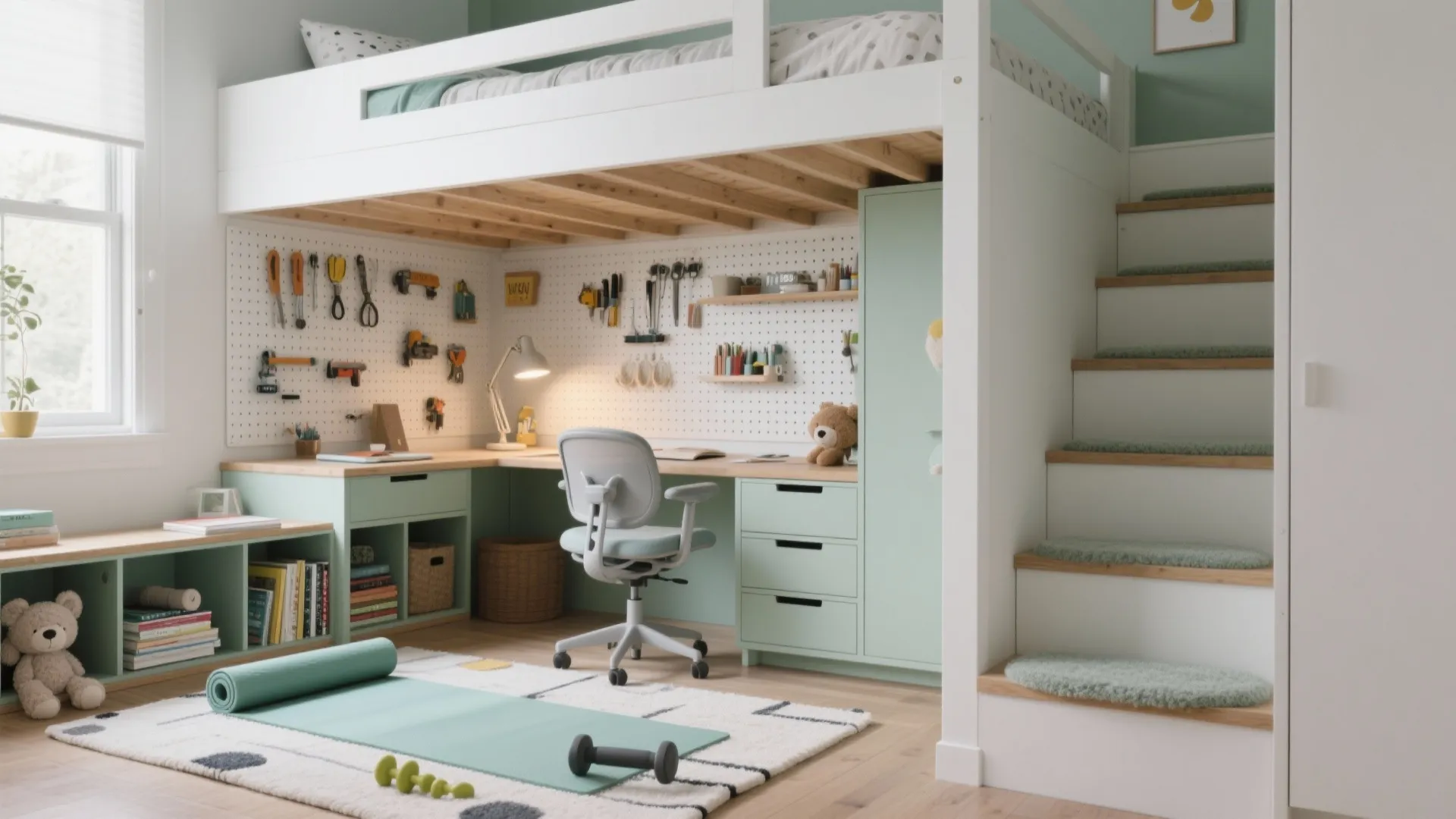 Loft Beds and Multifunctional Furniture