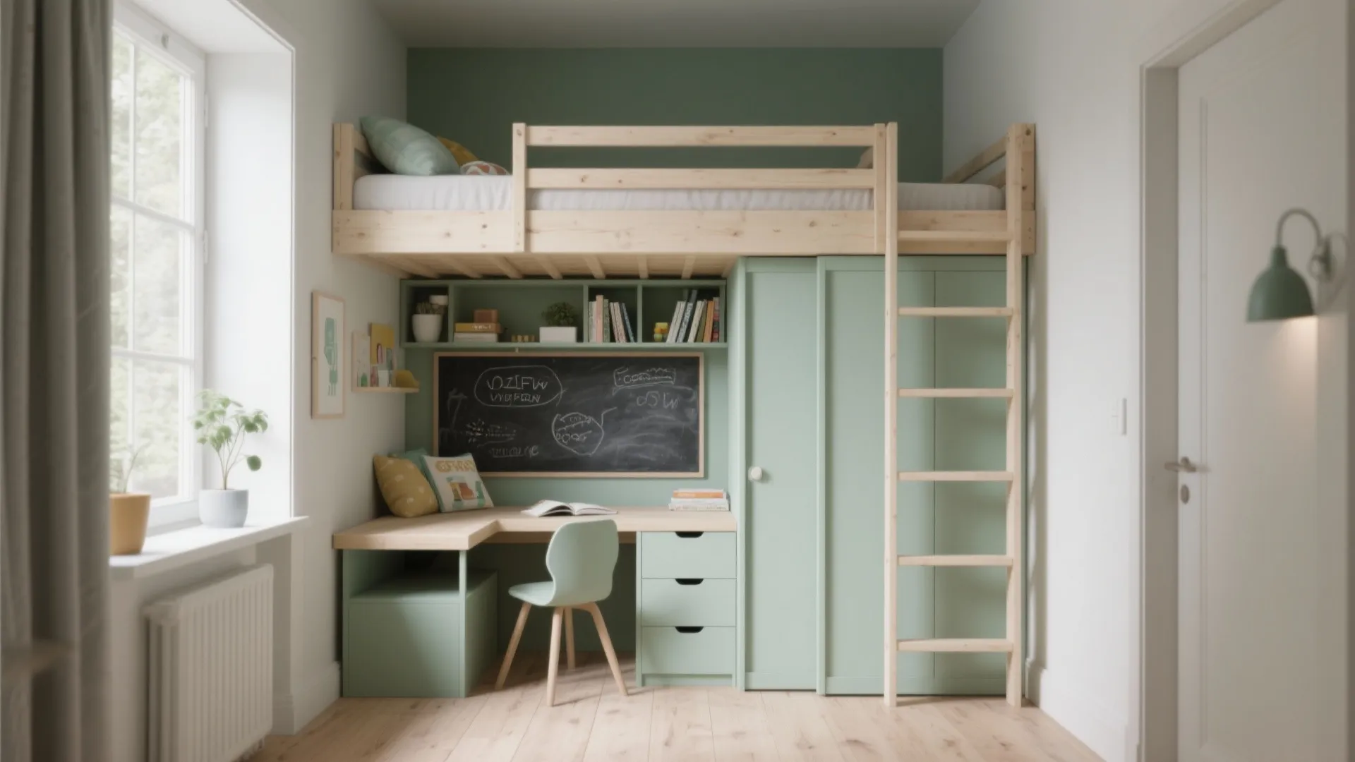 Loft + Bunk Solutions That Double as Play or Study