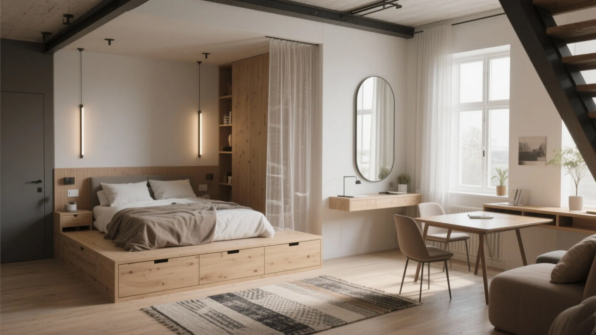 Bedroom Ideas Loft: 5 Small-Space Inspirations