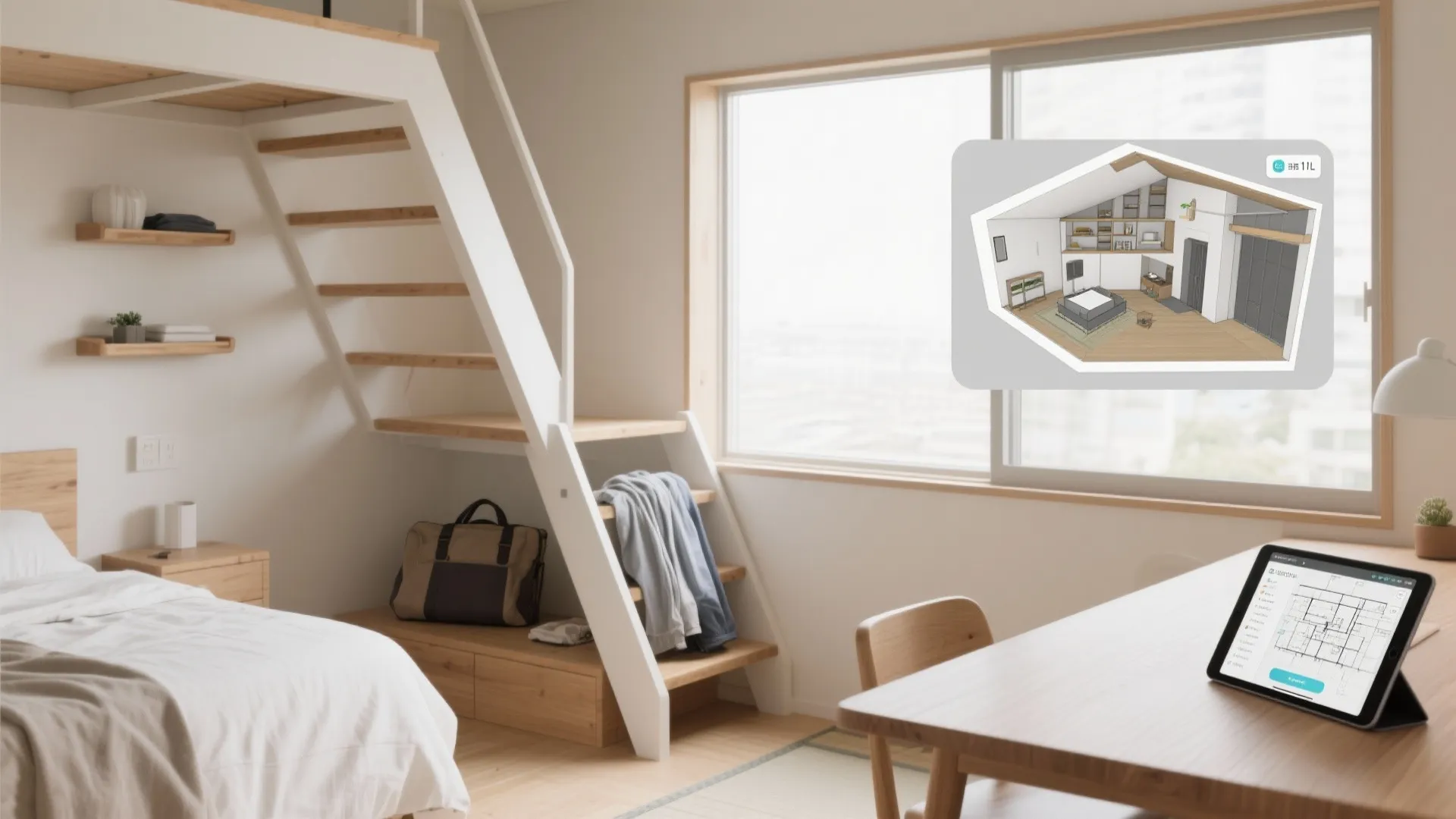 Tips 5: ロフト階段の“置き場化”とオンライン3Dでの事前検証