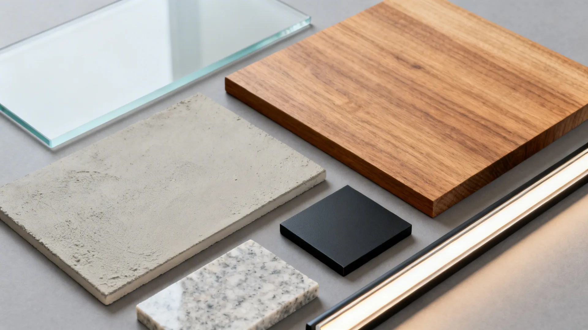 Backlit Bar with Glass or Microcement Finish