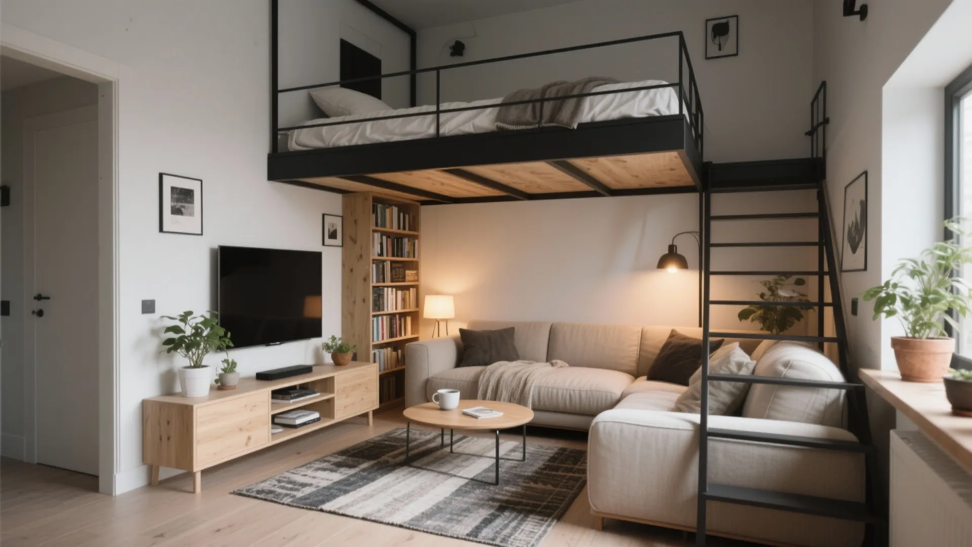 3. The Mini Living Room Loft