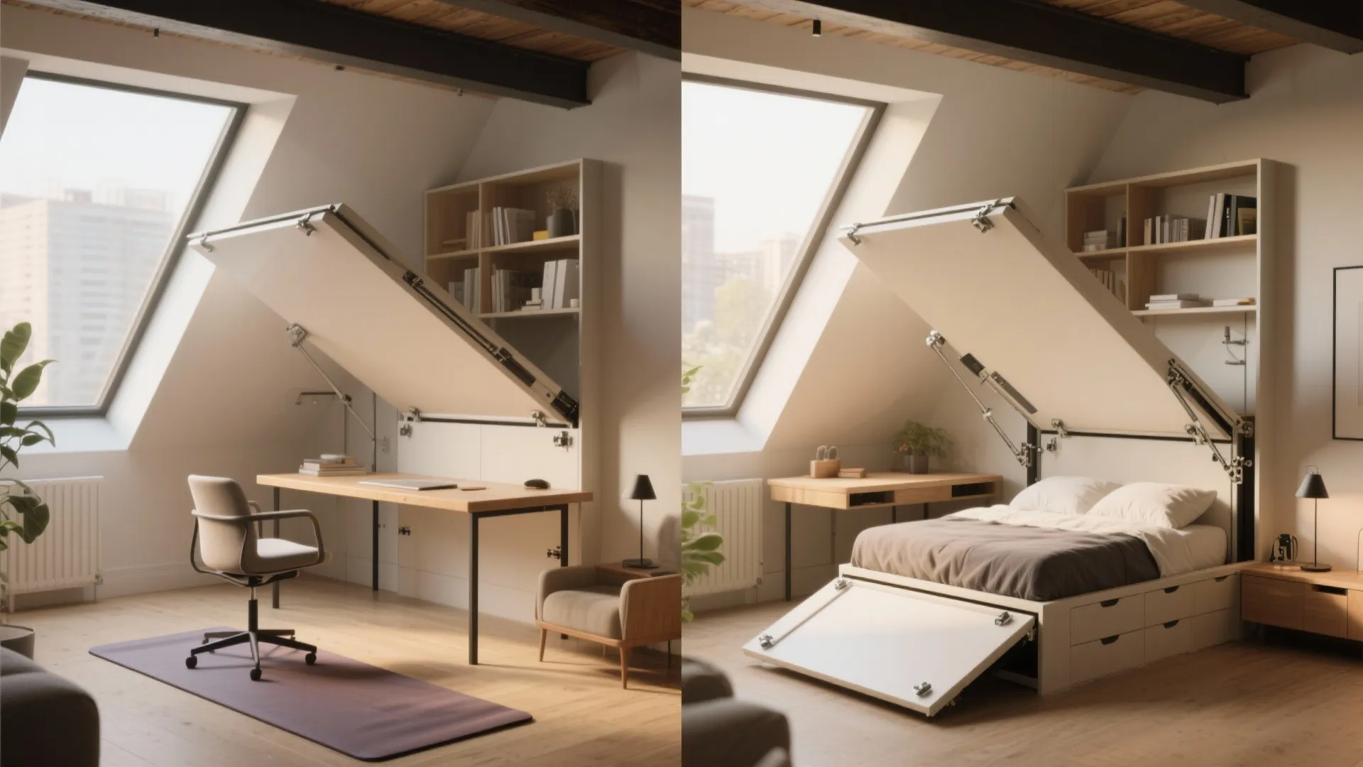 4. Loft + Murphy Hybrid