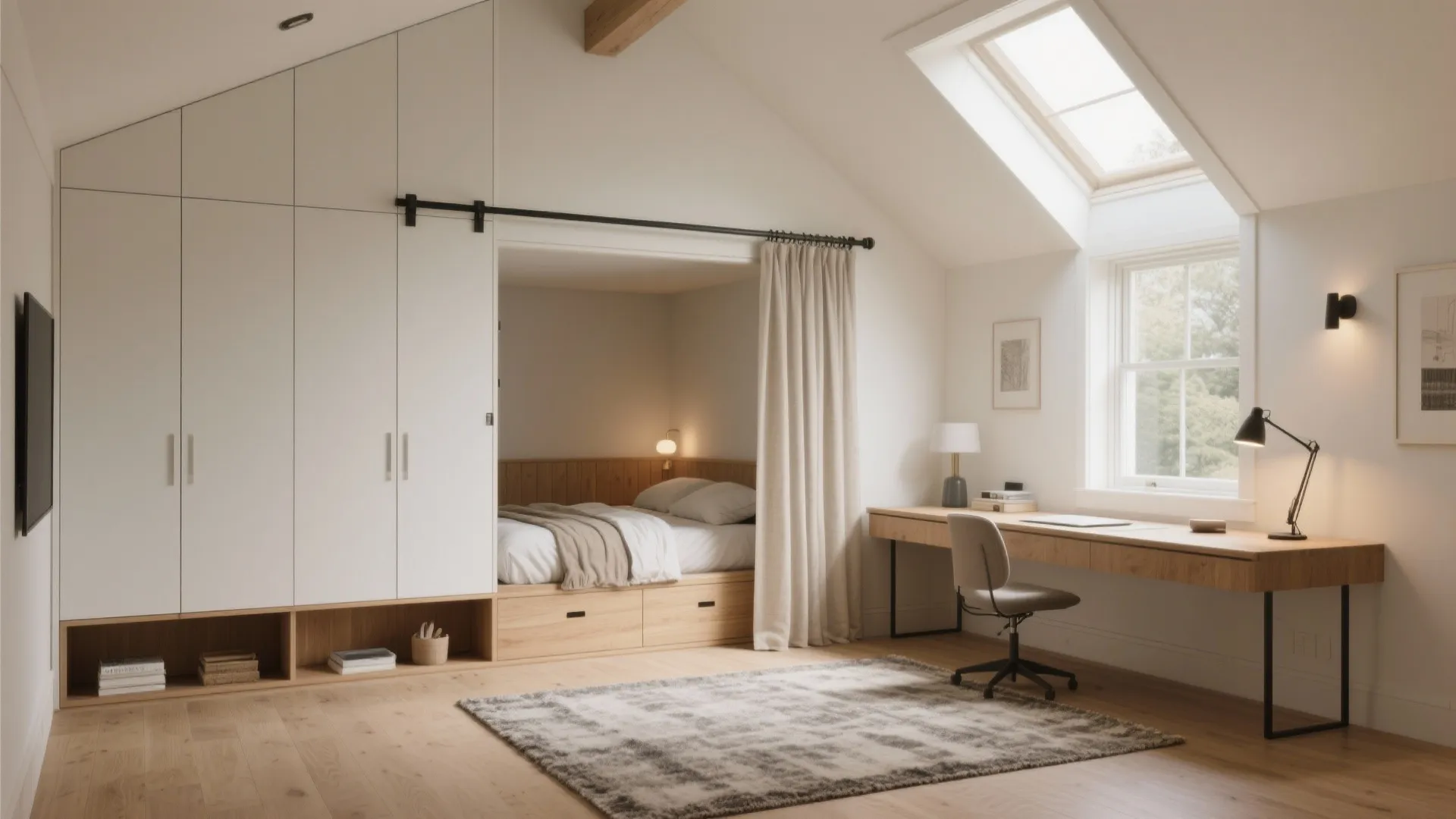 Flexible Loft Office–Guest Suite