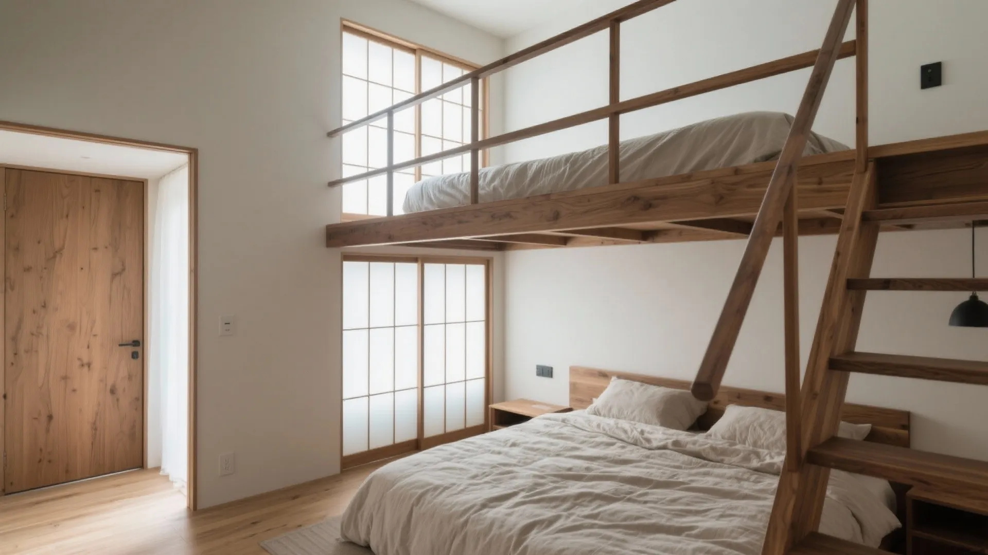 Tips 1: ロフト寝台は「入口から見えにくい」位置に—東京小戸型の風水基本