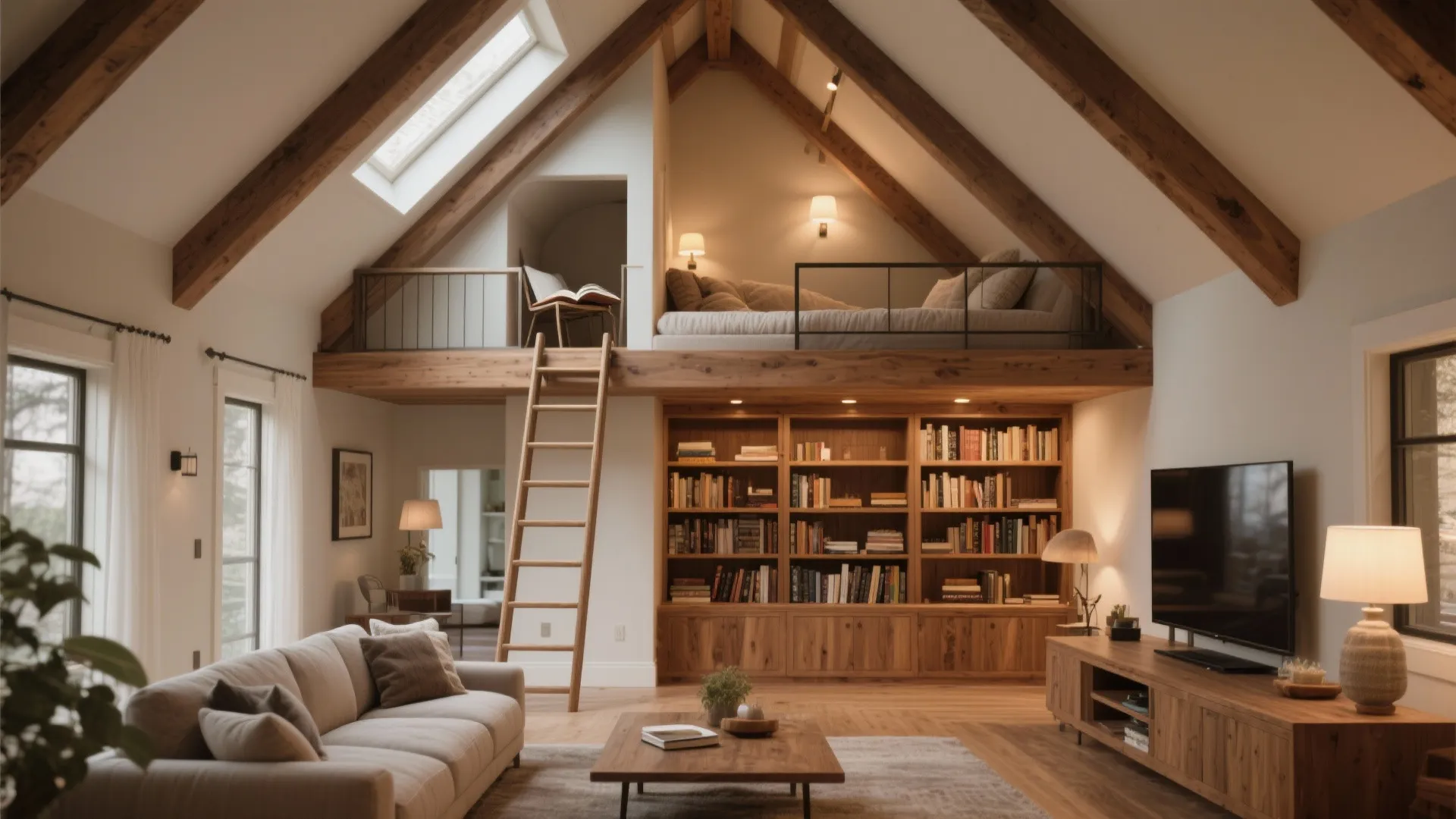 Loft Reading Nook