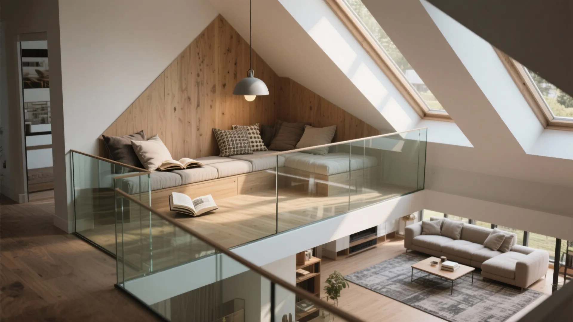 3. Create a Cozy Loft Zone