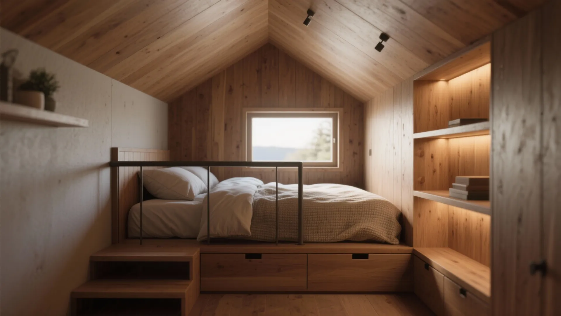 Loft-as-a-Sleeping Nook