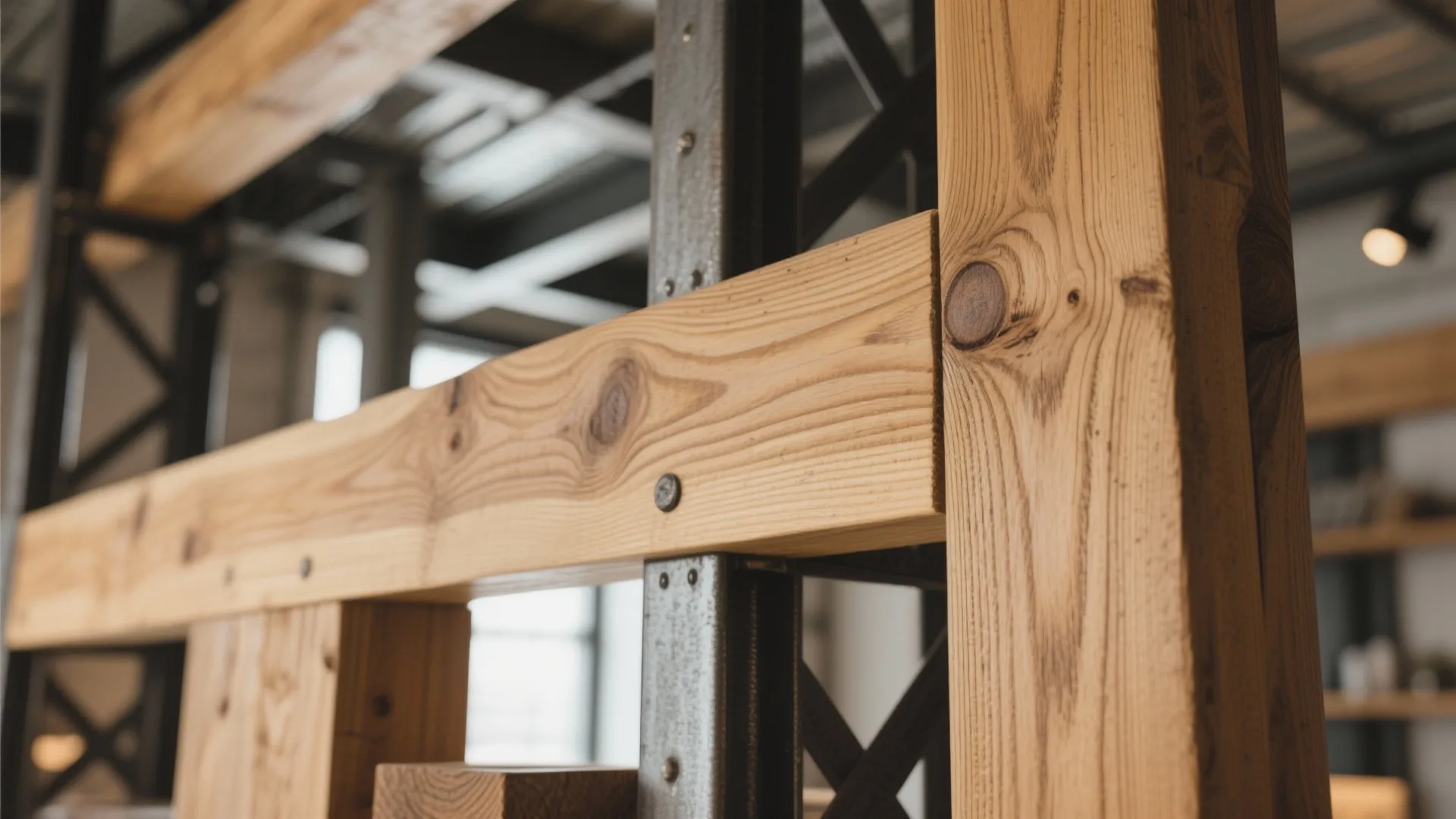 6. Warmth with Natural Wood Accents