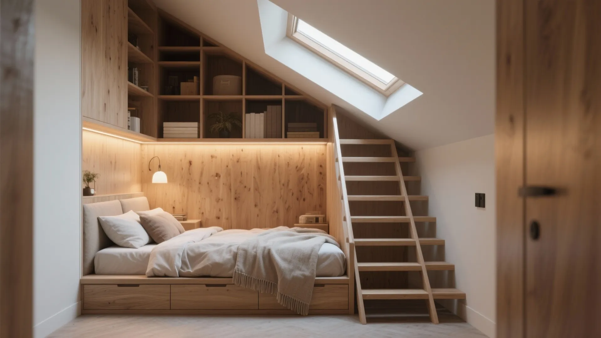 3. Lofted Bedroom for a Flexible Third Room