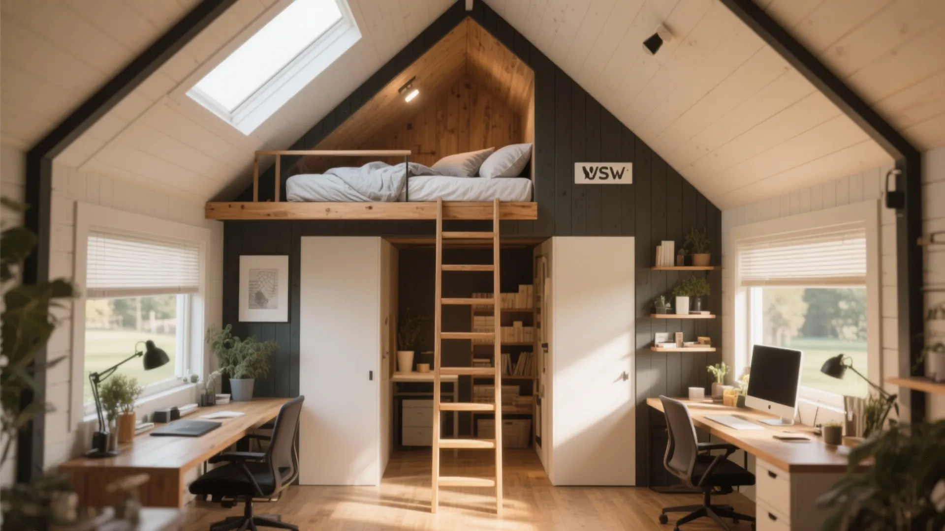 8. Lofted Sleeping Nook
