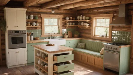 Log House Kitchen Ideas: 5 Cozy Concepts