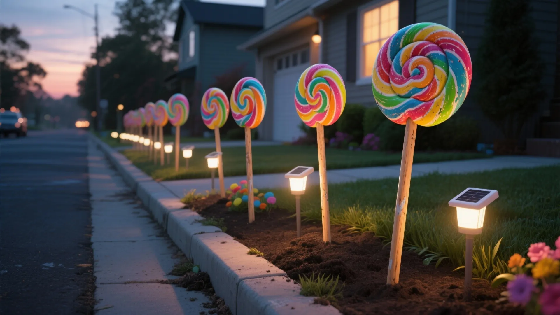 1. Oversized Lollipop Stakes