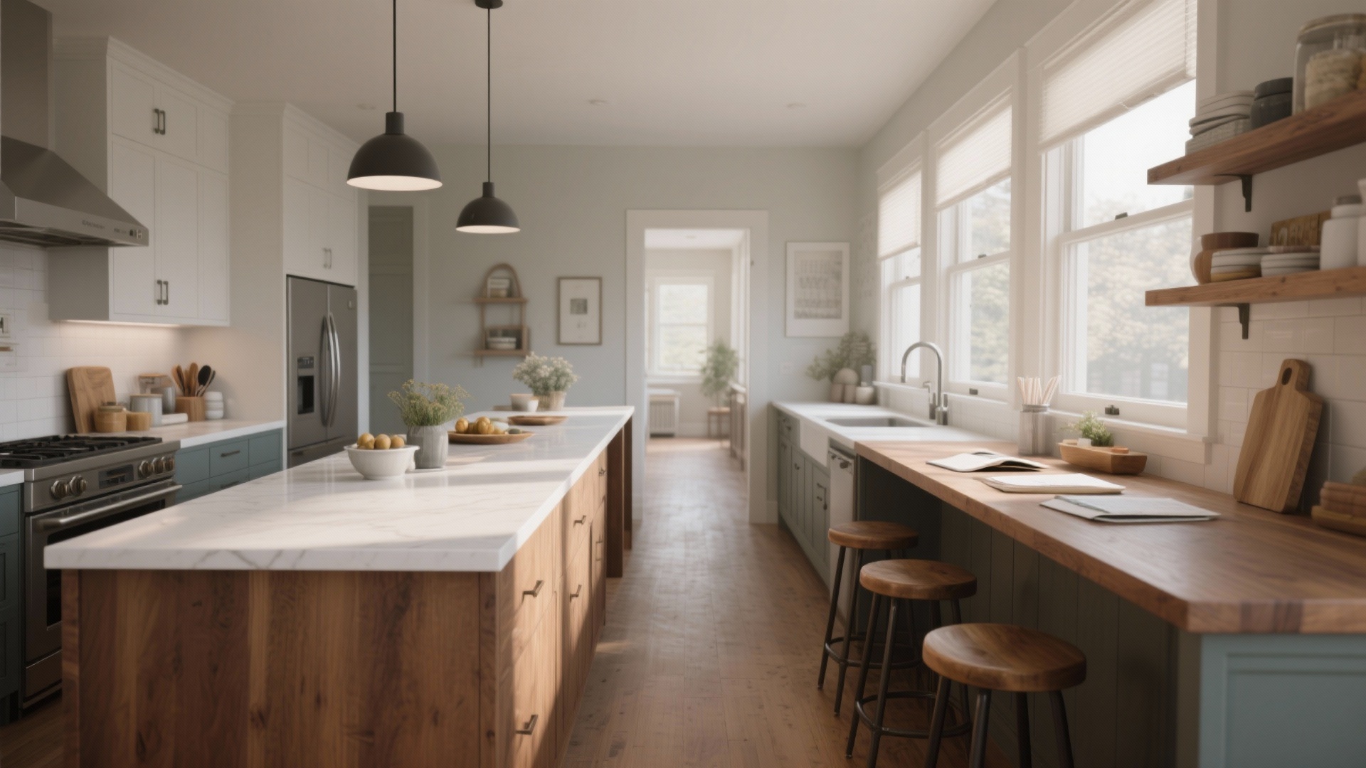 5 Long Kitchen Ideas to Maximize Narrow Spaces