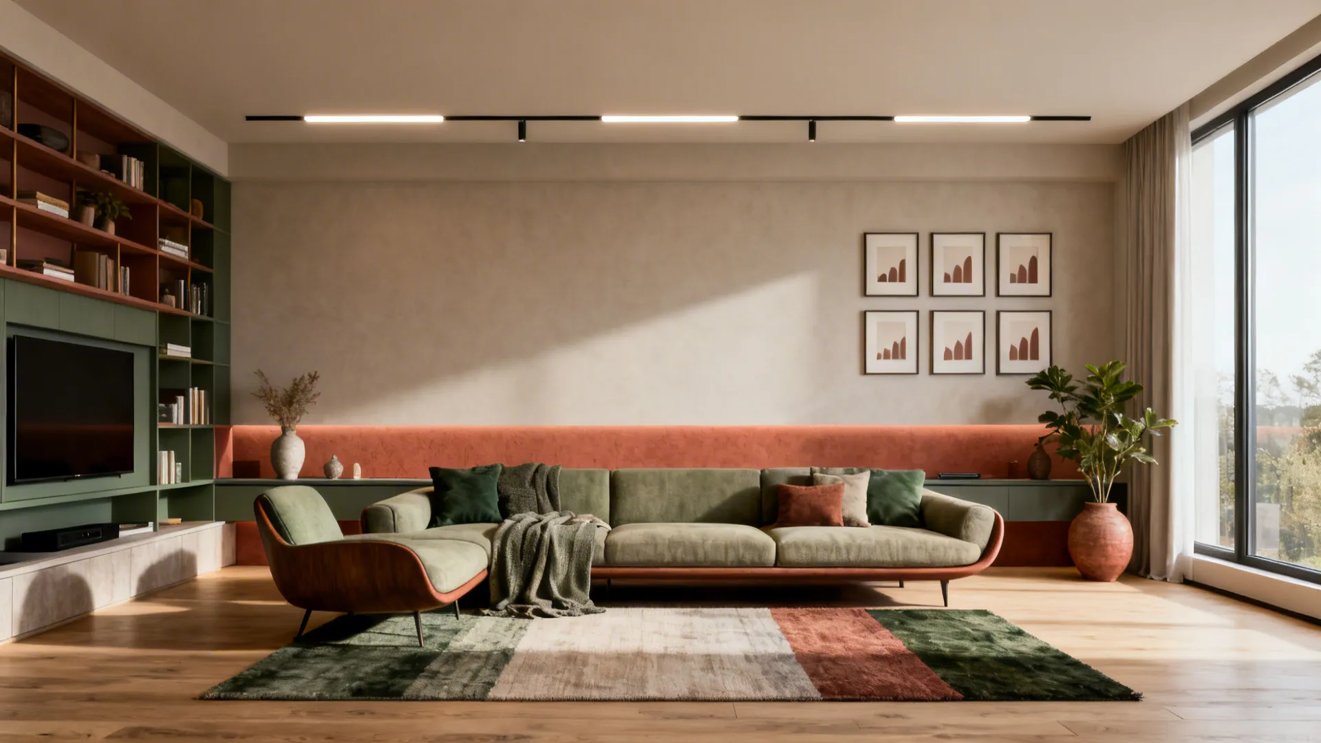 5 Ways to Decorate a Long Living Room Wall