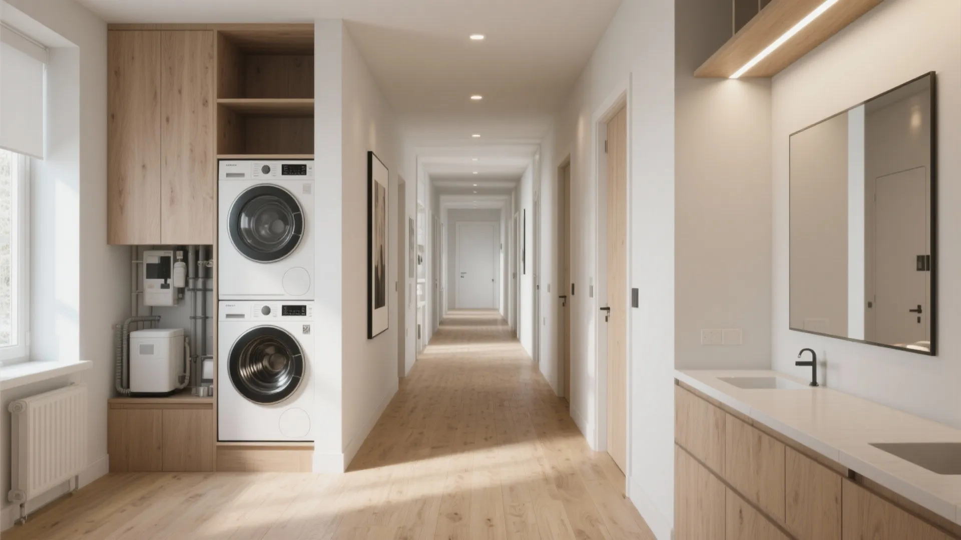 2. The Long Narrow Layout (Galley to Gallery)