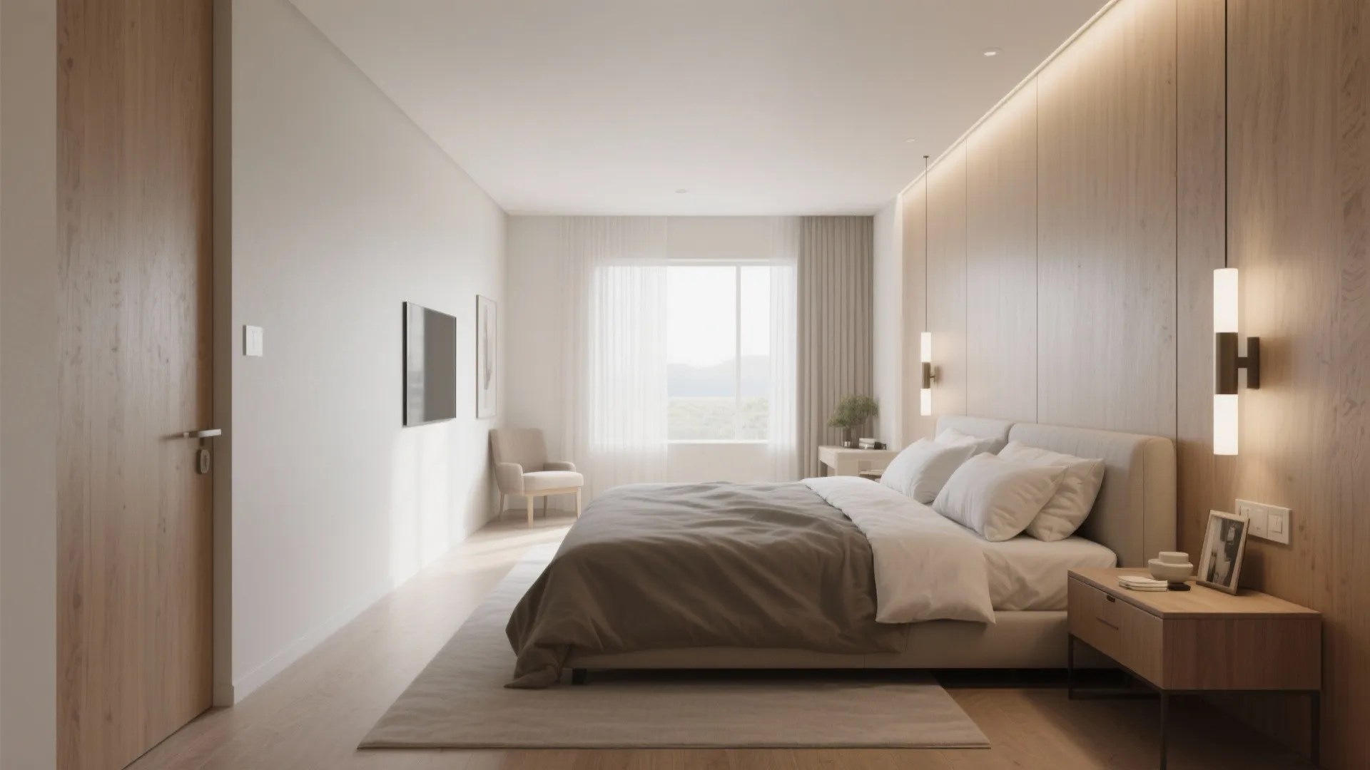 3. Long Narrow Rooms: Fit with Planning