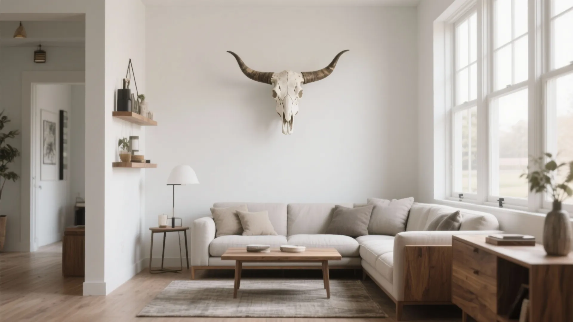 Stylish Texas Longhorn Skull Wall Decor Ideas