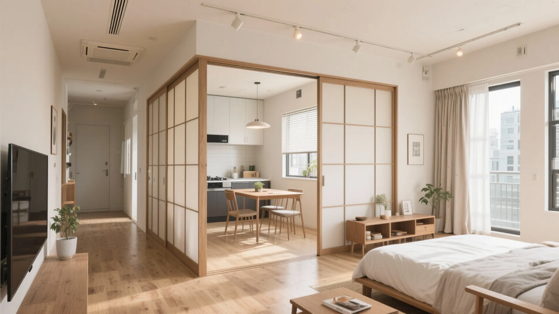 回遊できる動線計画で“面積以上に広く暮らす”（動線規劃）