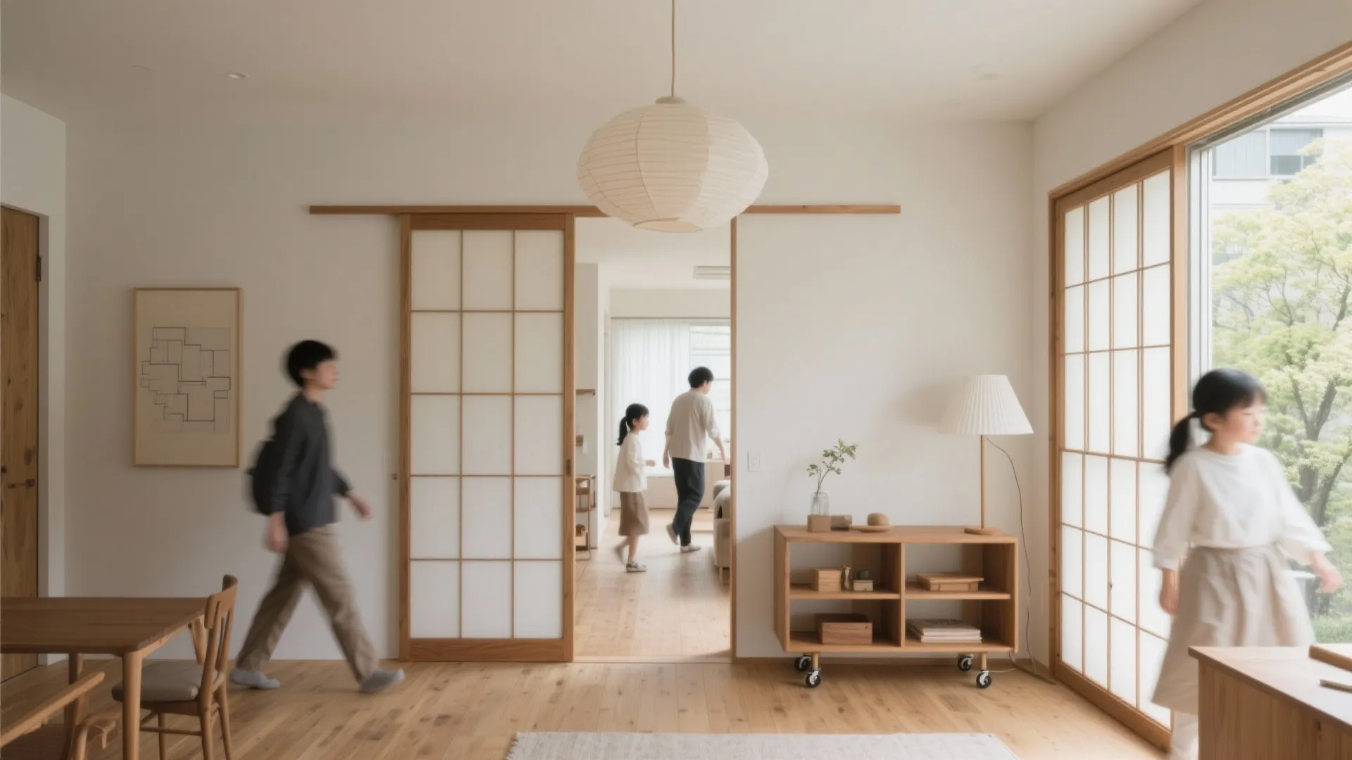 Tips 5: 回遊動線＋可動家具で“季節の暮らし”に合わせる（動線規画／収納技巧）