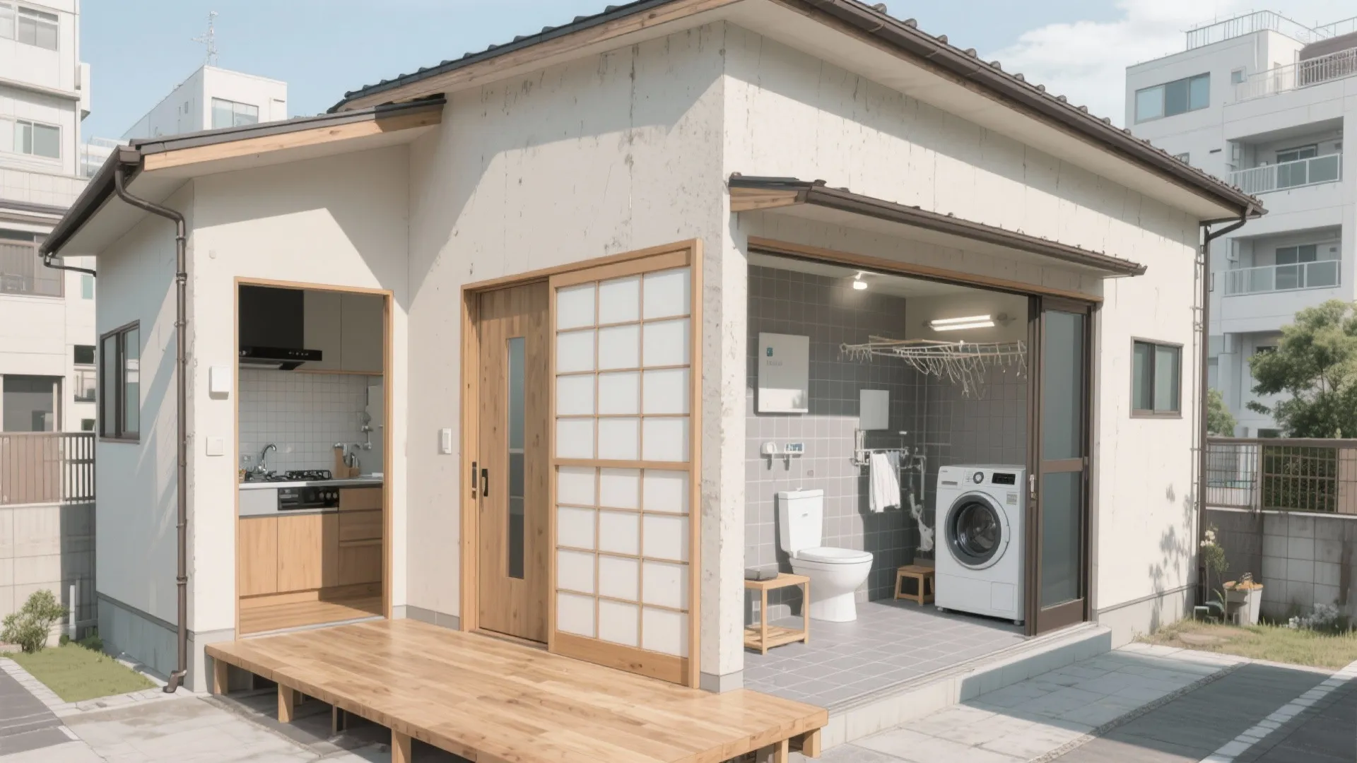 Tips 5: 平屋ならではの“回遊”導線で家事を短縮