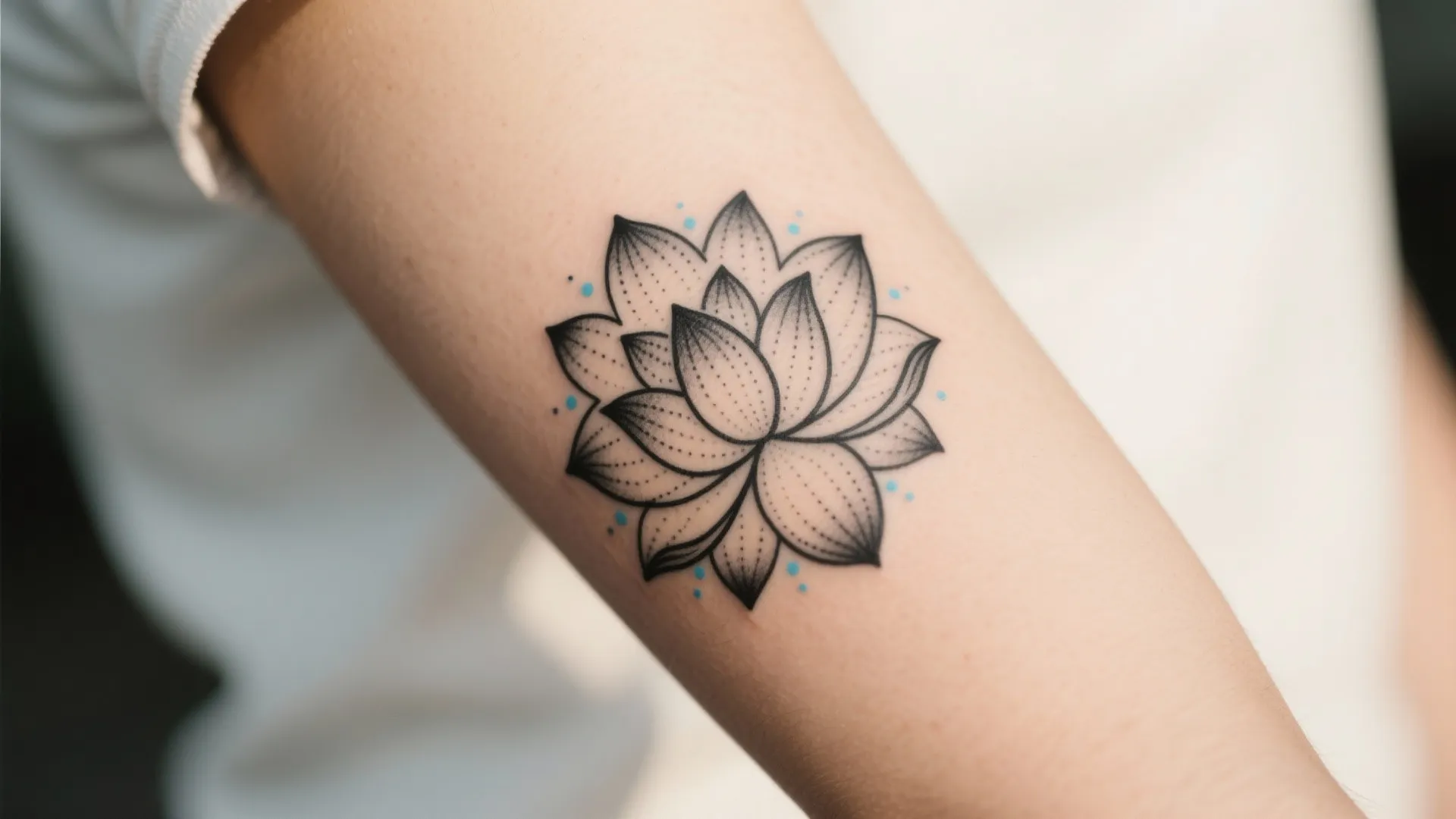 Lotus Mandala Forearm