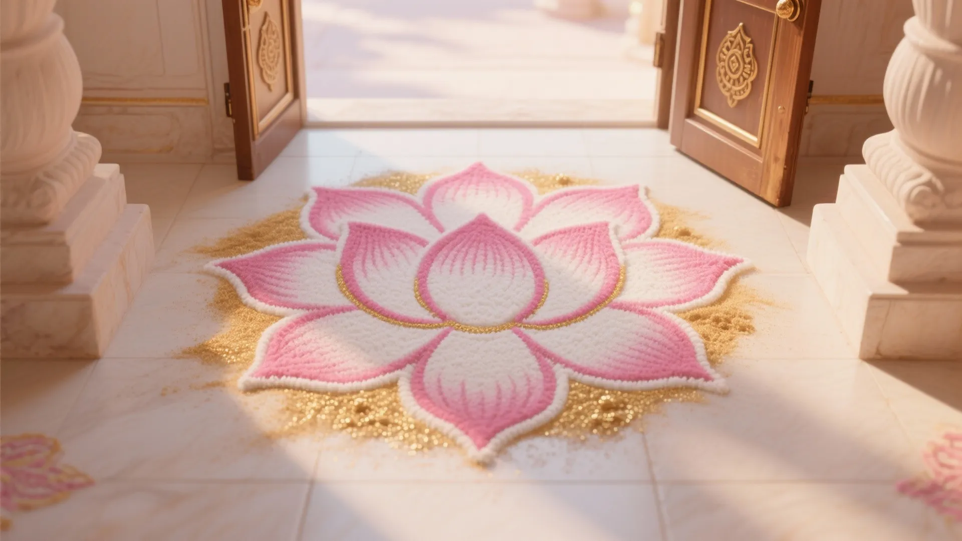 Lotus Motif for Prosperity