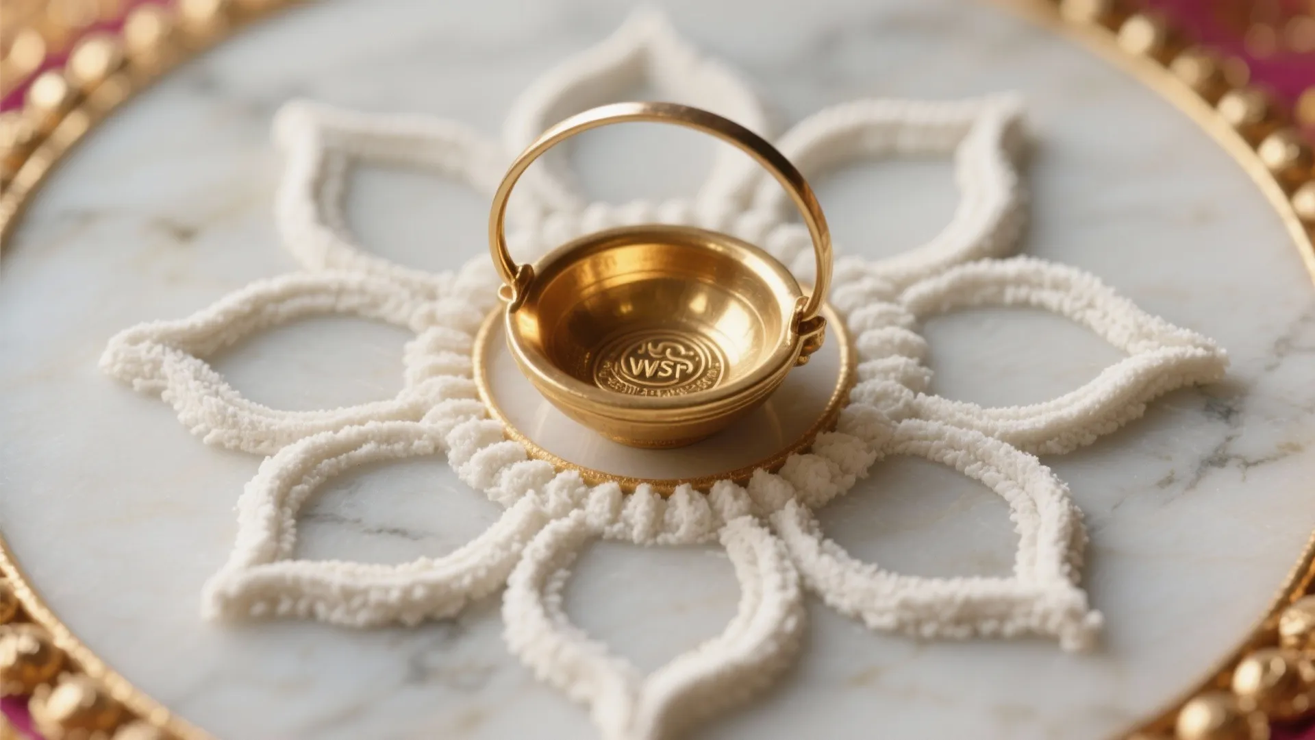 Lotus Petal Ring with Negative Space