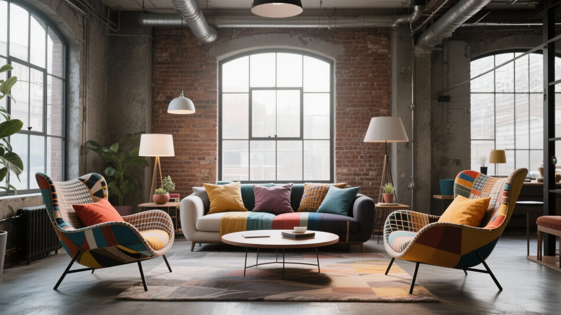 3. Lounge Chairs Cluster