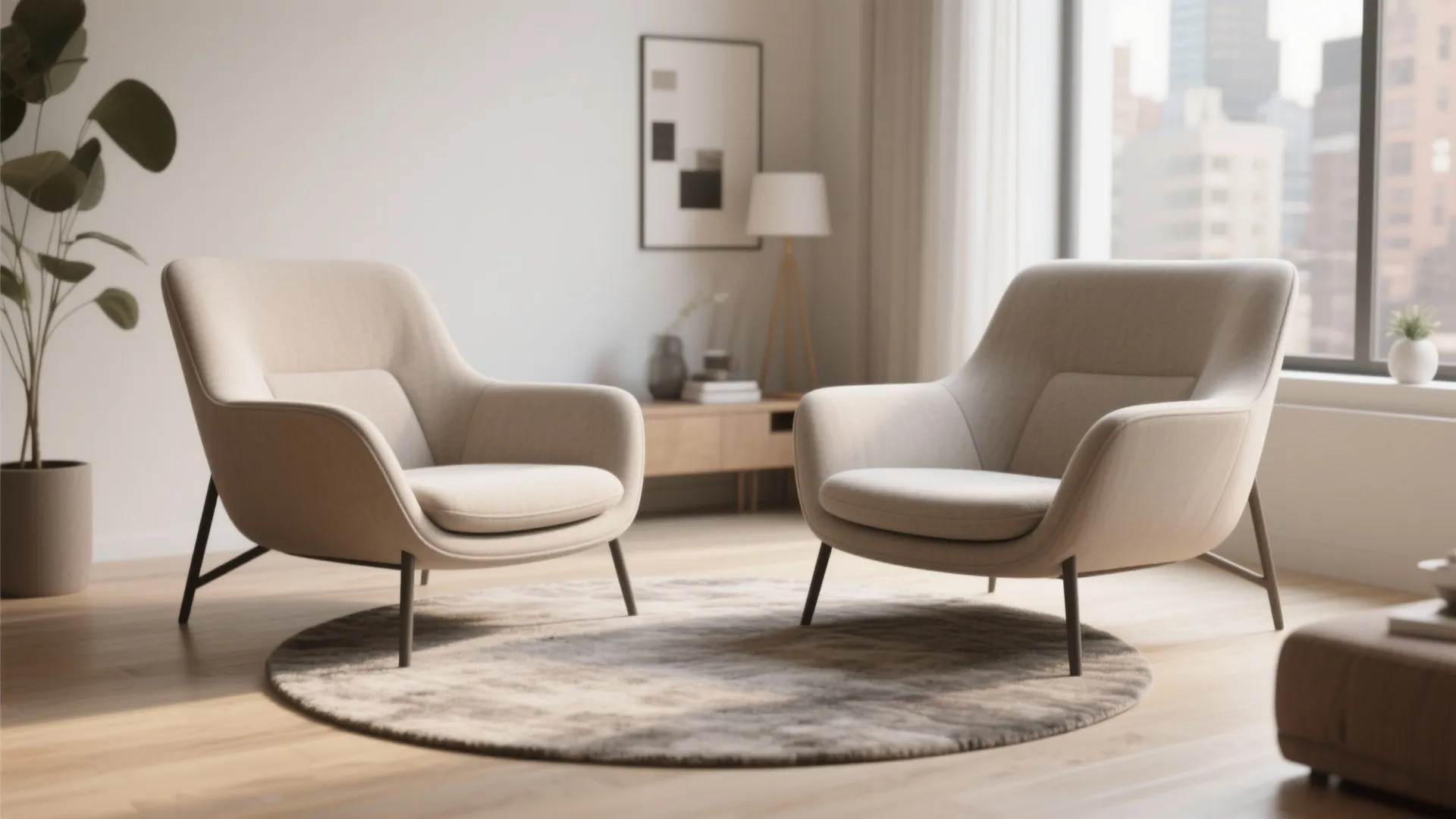 1. Lounge Chairs as Statement Pieces