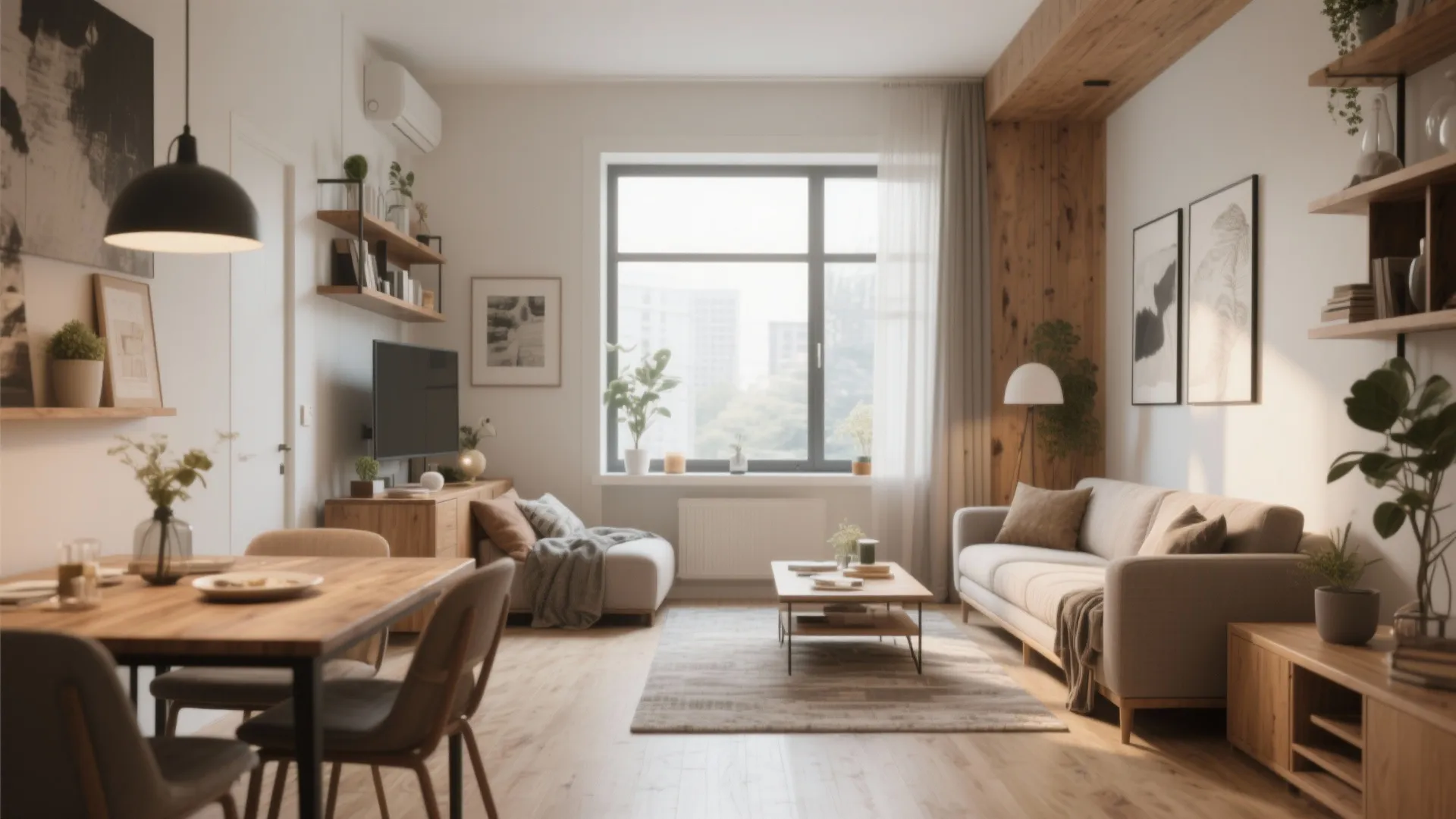 5 Lounge Dining Room Design Ideas: Small space, big style: smart ways to combine lounge and dining areas