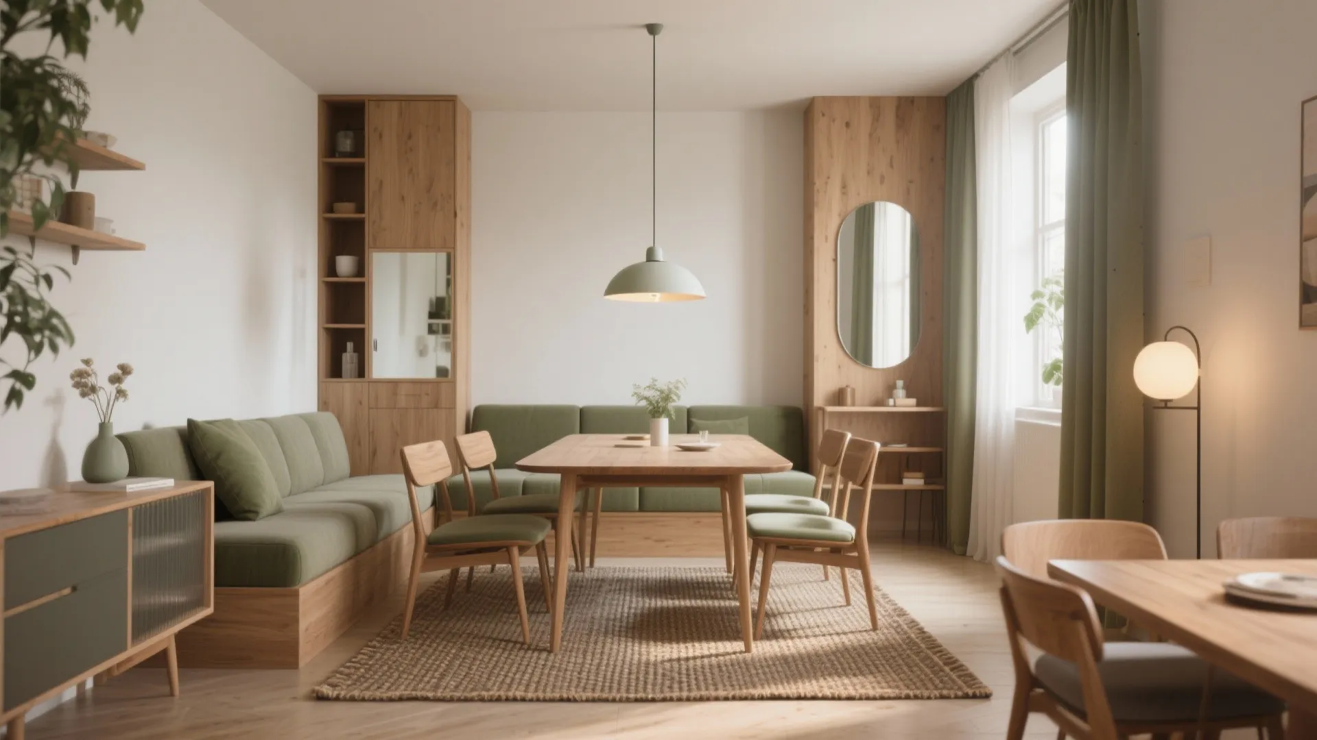 Lounge Dining Room Ideas: 5 Compact Solutions: Small-space lounge dining ideas I use to make shared living-dining areas feel larger