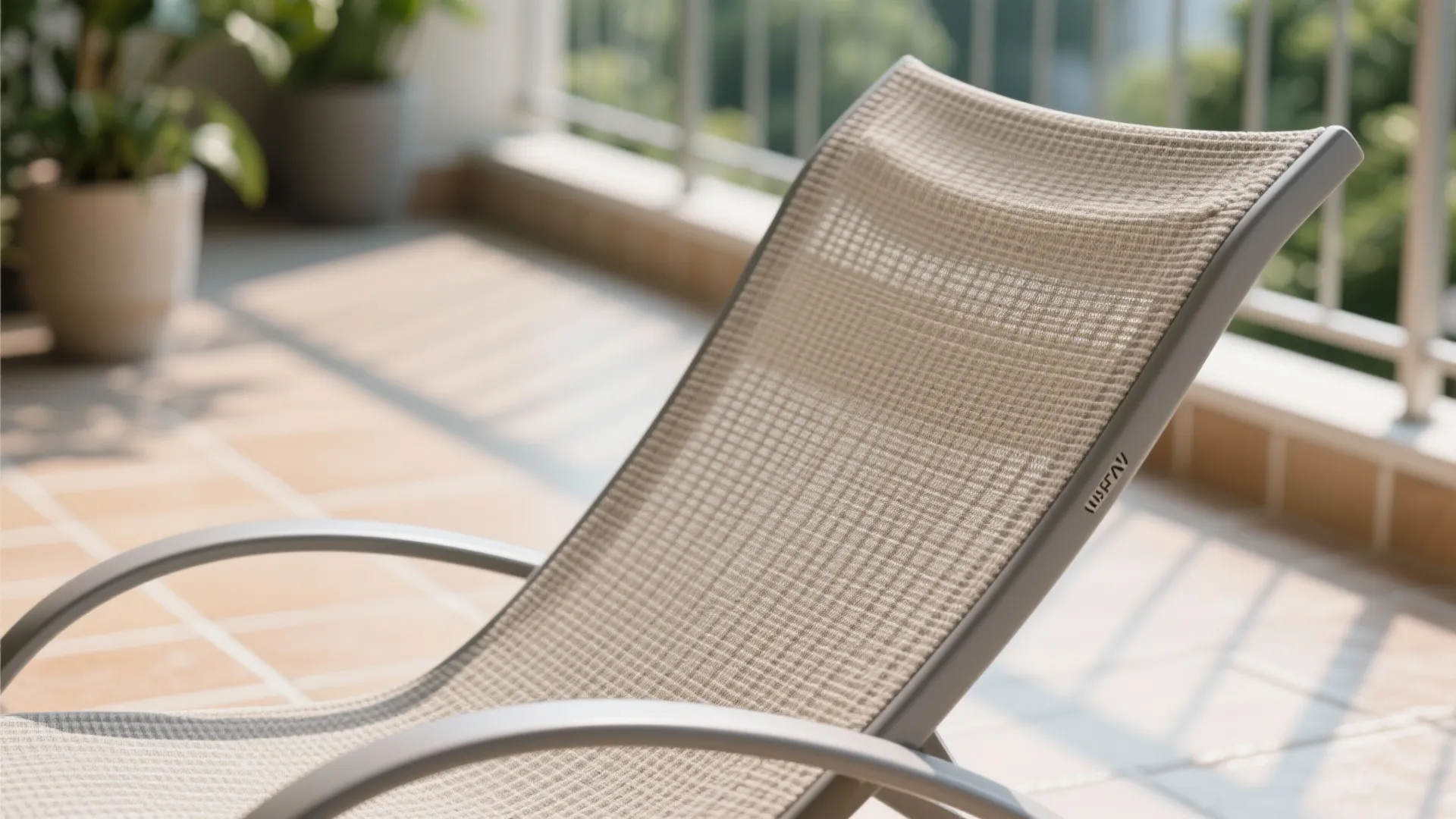 Slim Lounge: Chair-and-Ottoman Combo