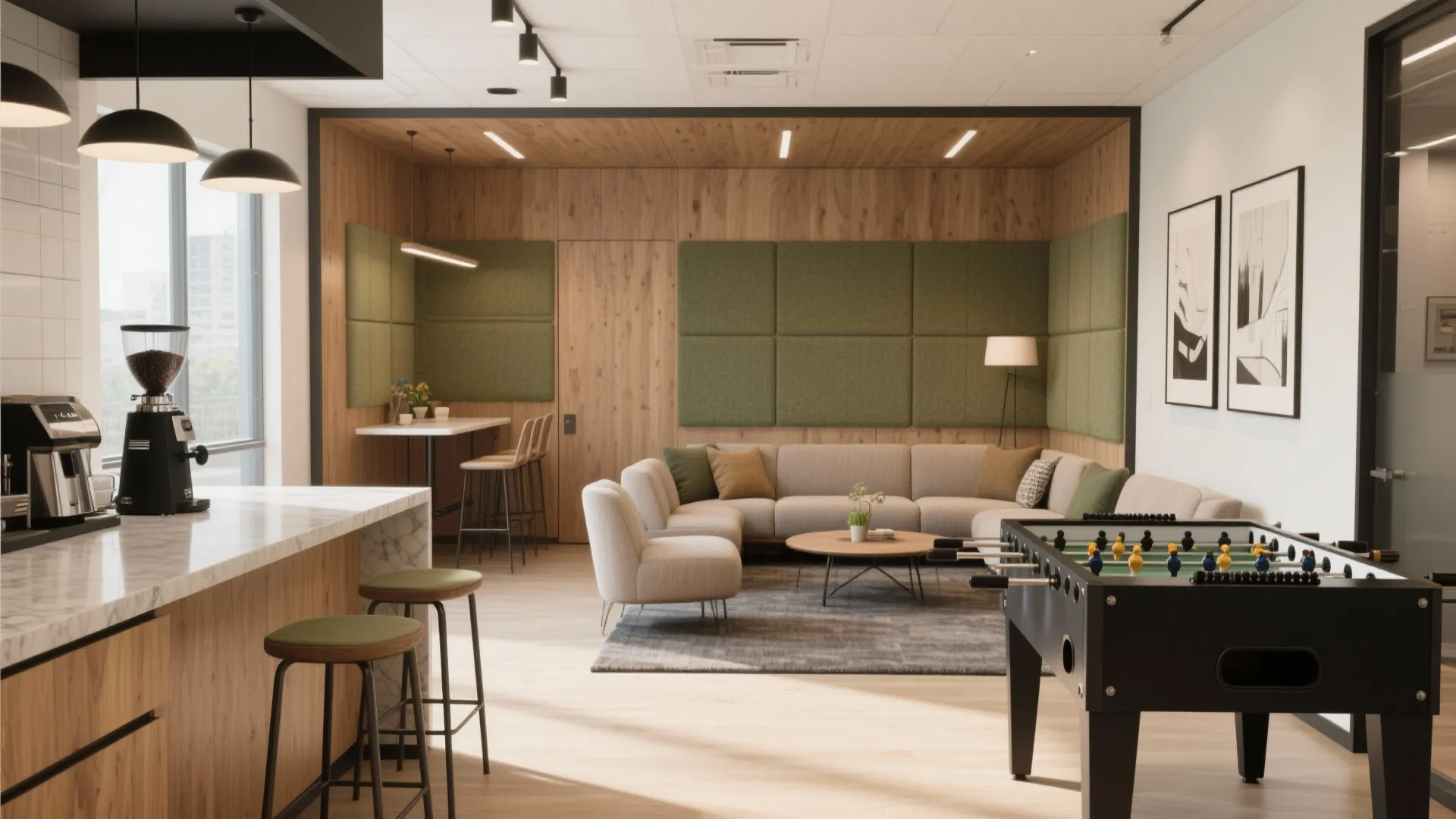 5 Office Break Room Ideas That Actually Work: Small-space tricks from a senior interior designer who has redesigned more kitchens and lounges than I can count