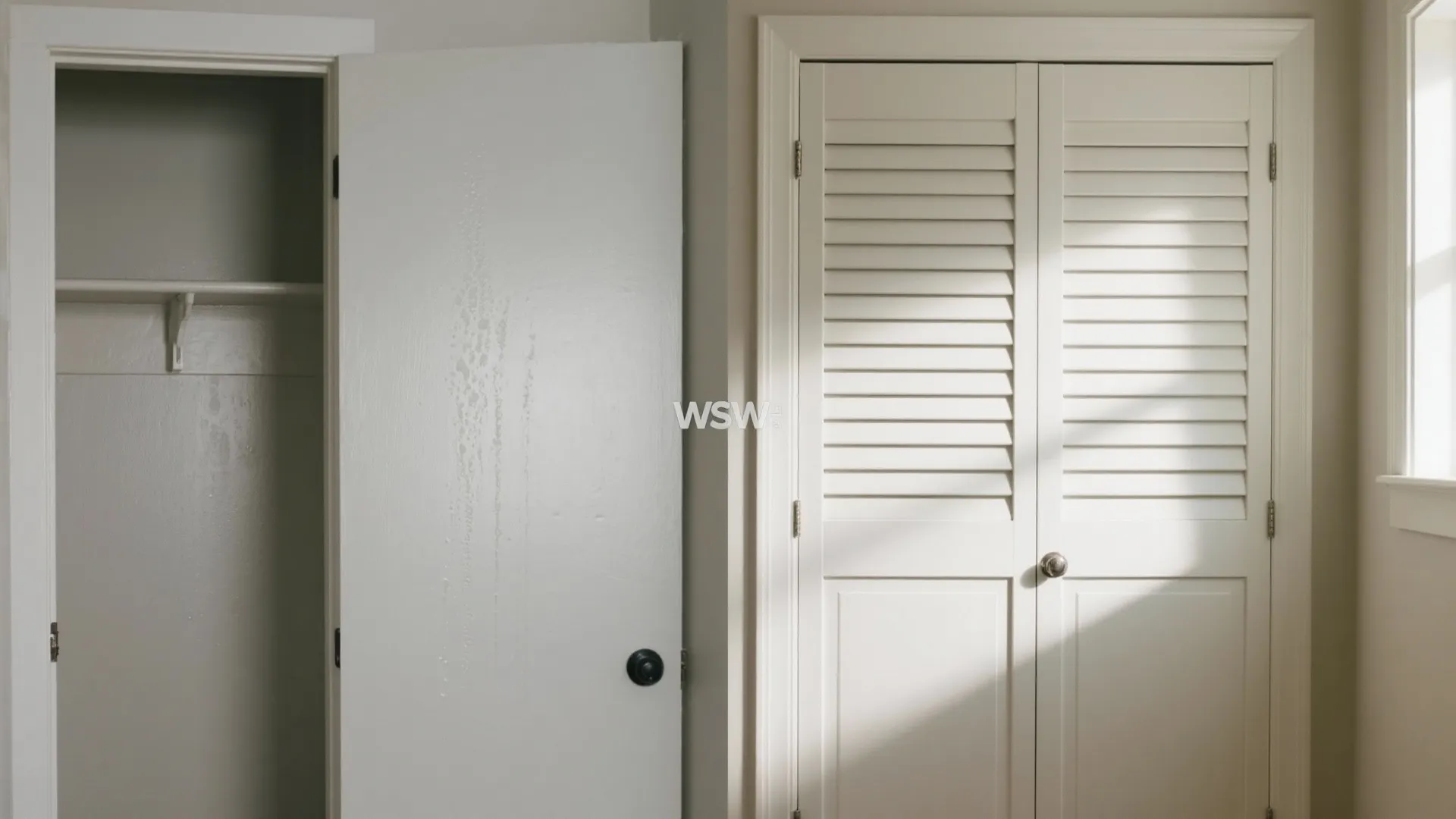 Louvered and vented doors to let machines breathe